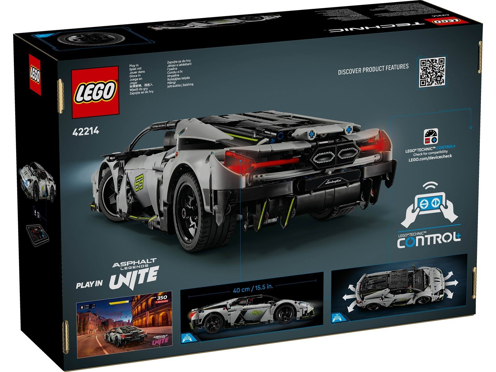 LEGO Technic 42214 Lamborghini Revuelto Supersportwagen