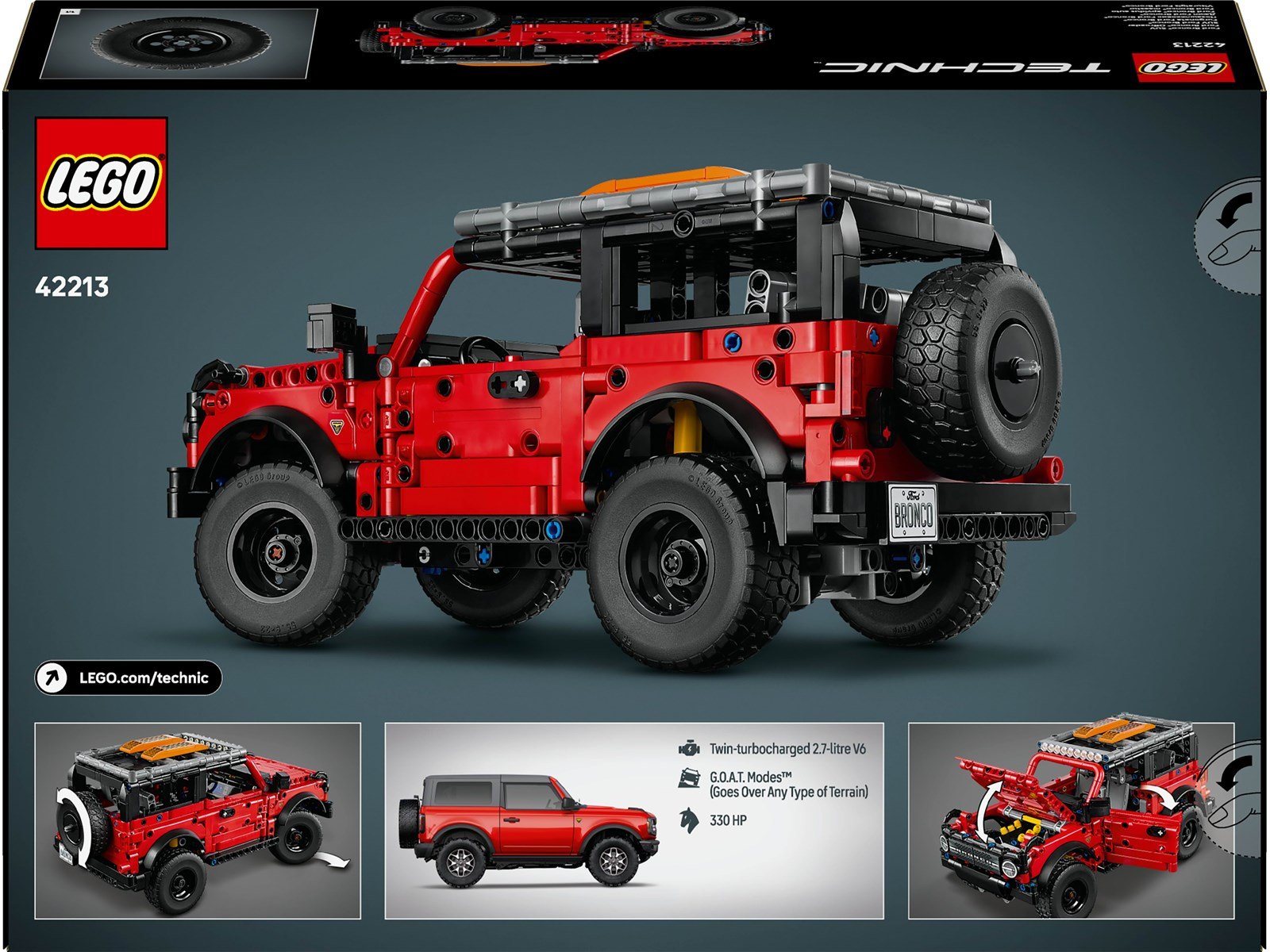 LEGO Technic 42213 Ford Bronco® Offroader