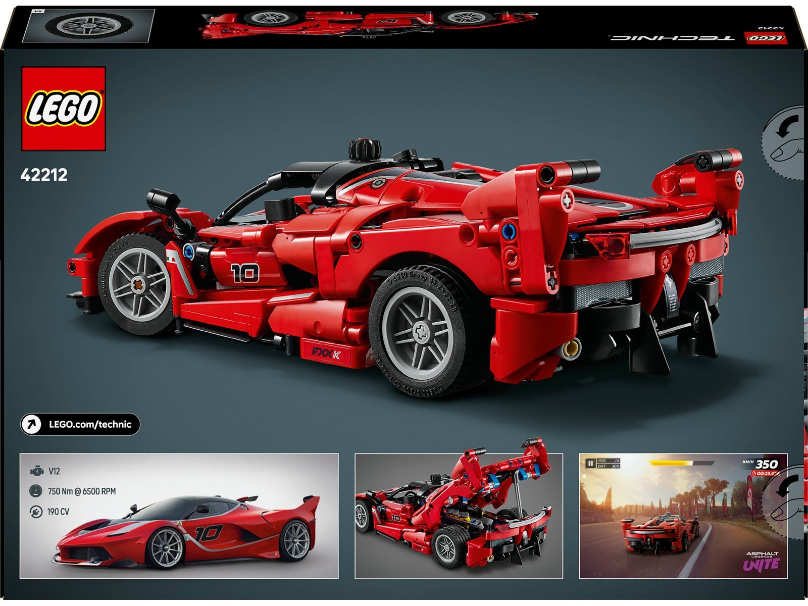 LEGO Technic 42212 Ferrari FXX K