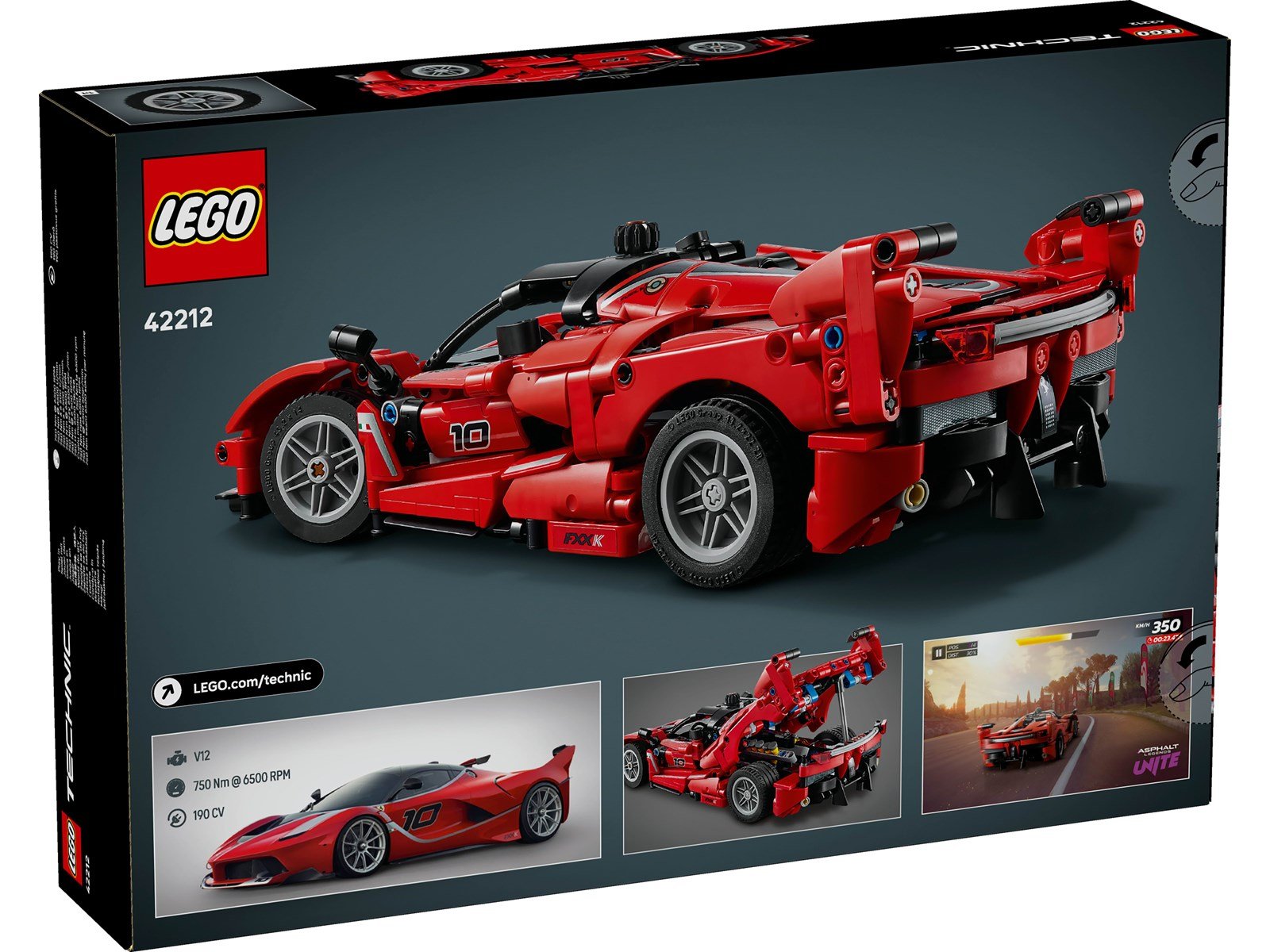 LEGO Technic 42212 Ferrari FXX K