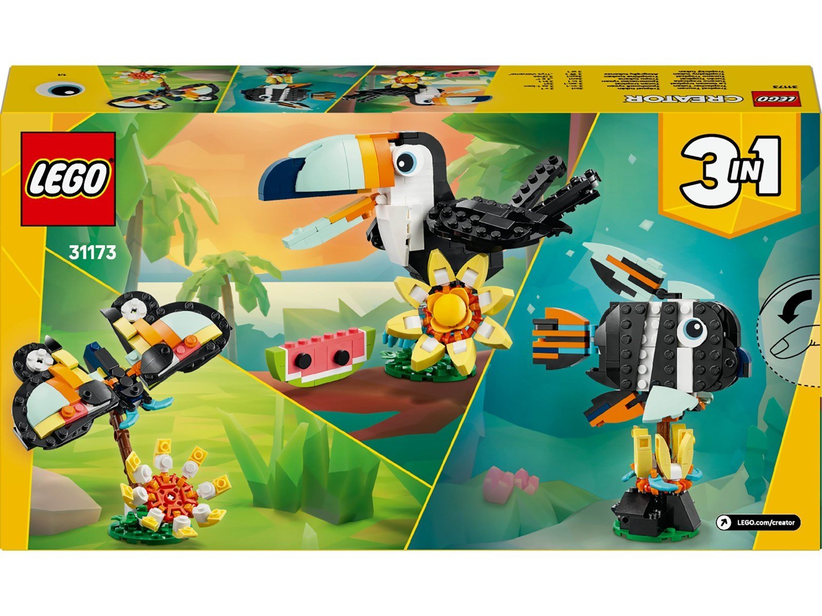LEGO Creator 31173 Wilde Tiere: Tropischer Tukan