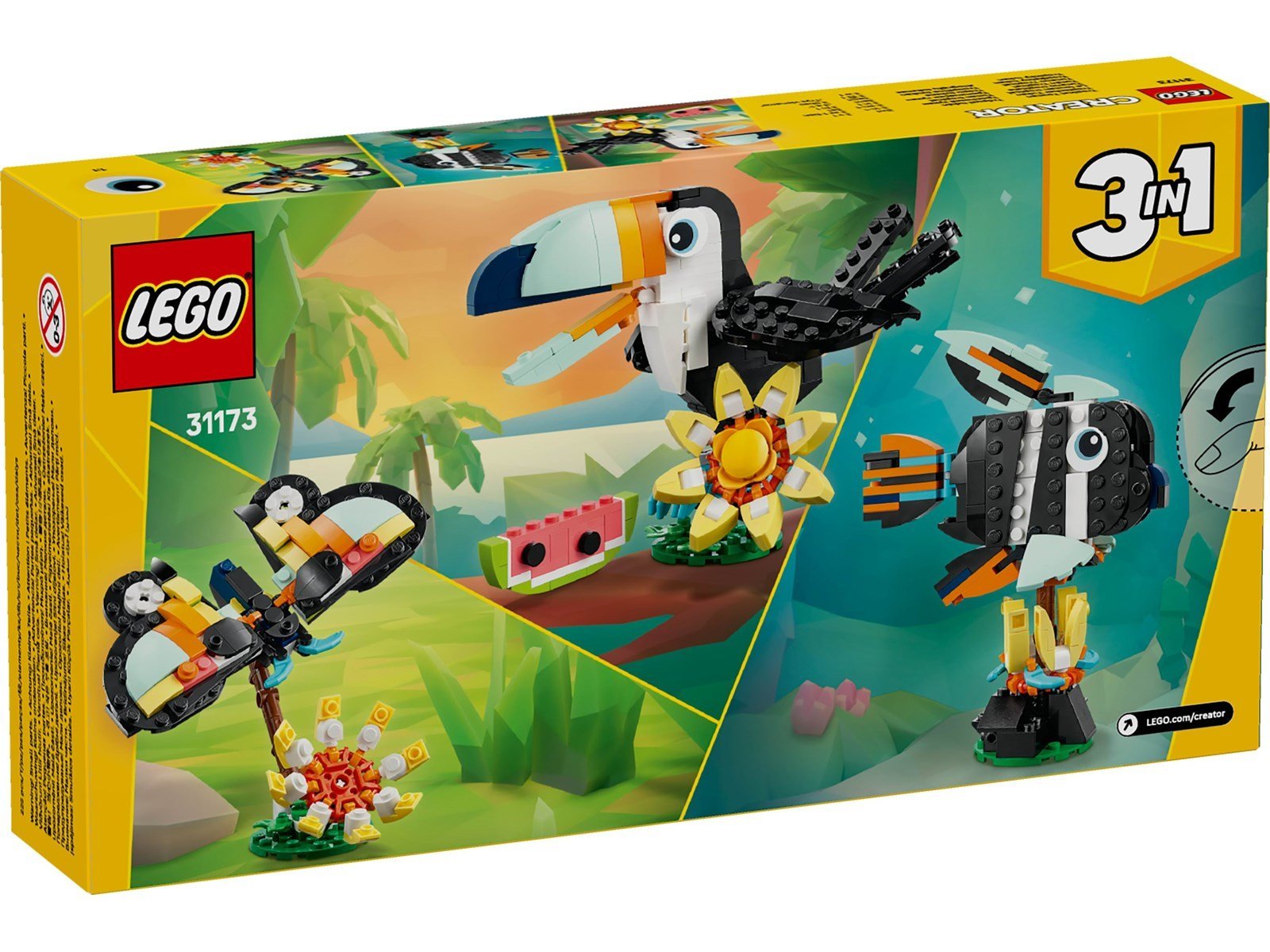 LEGO Creator 31173 Wilde Tiere: Tropischer Tukan