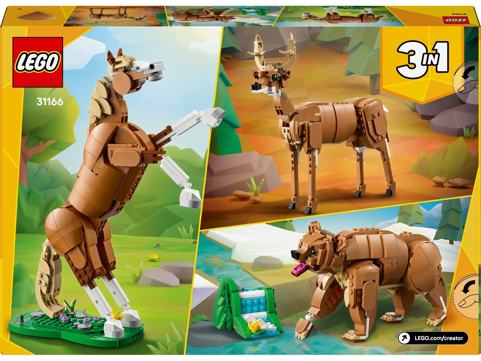 LEGO Creator 31166 Prächtiges Ross
