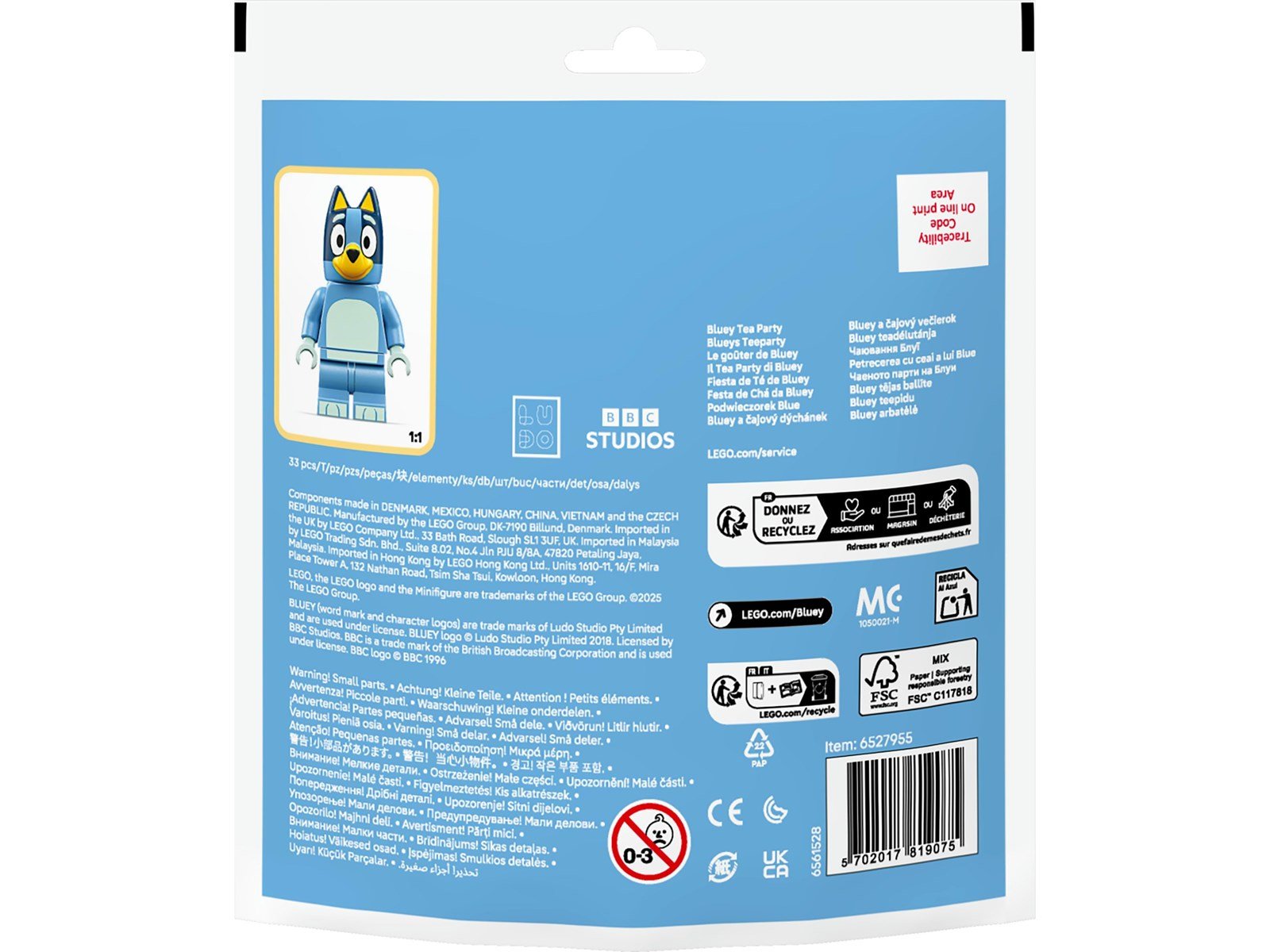 LEGO Bluey 30687 Blueys Teeparty