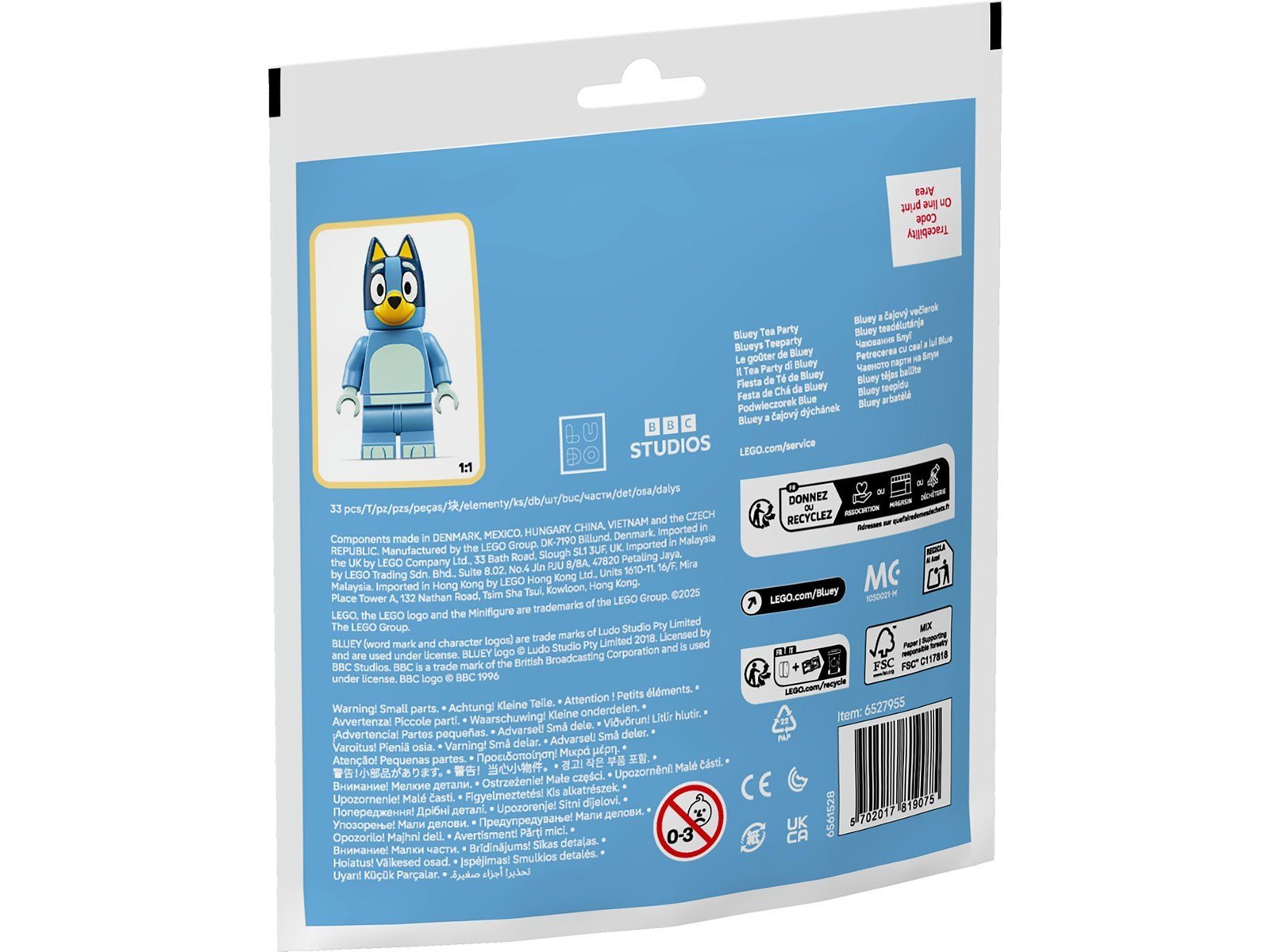 LEGO Bluey 30687 Blueys Teeparty