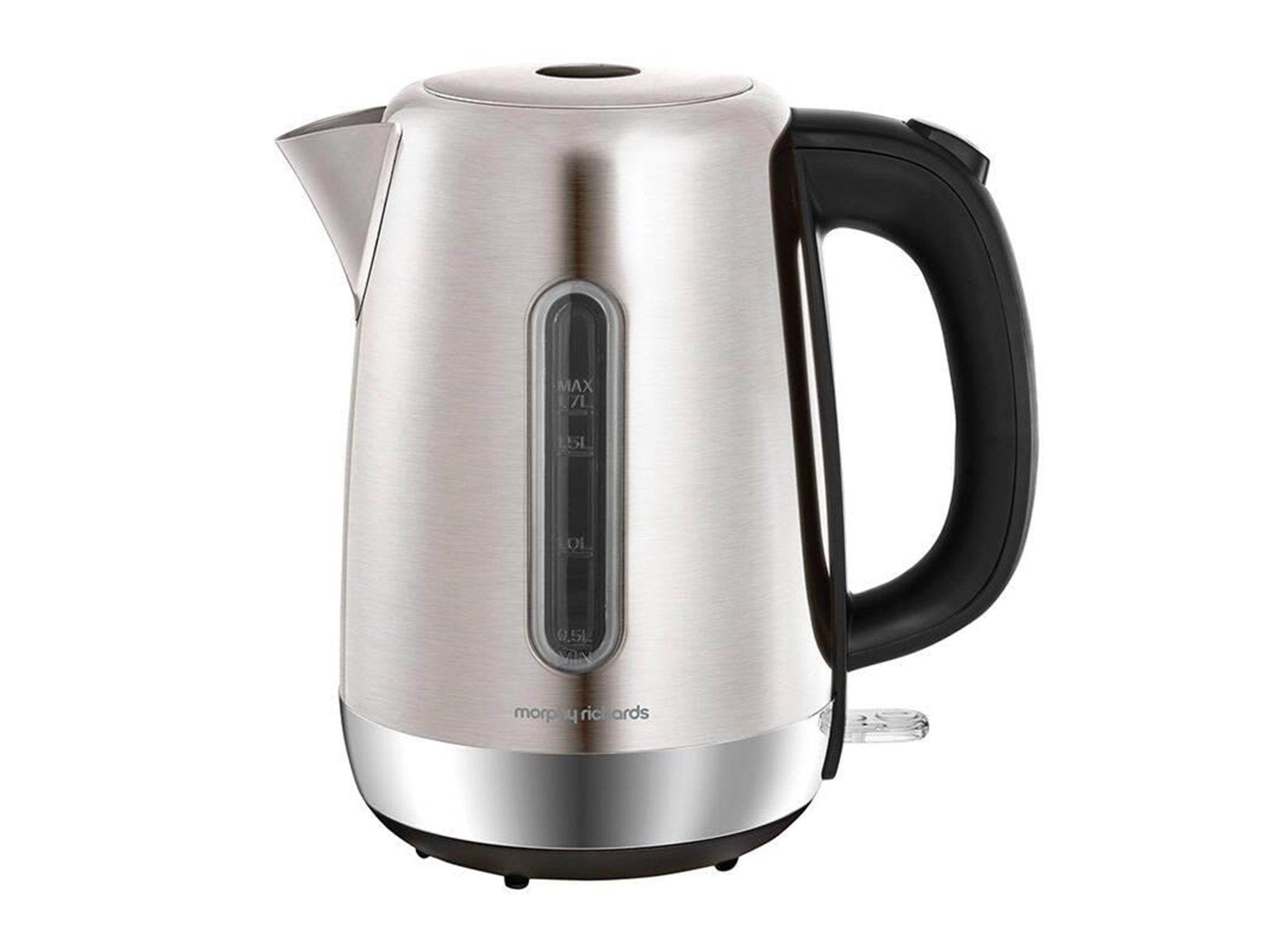 Morphy Richards Wasserkocher 102786 electric kettle (silver) - Silber - 3000 W