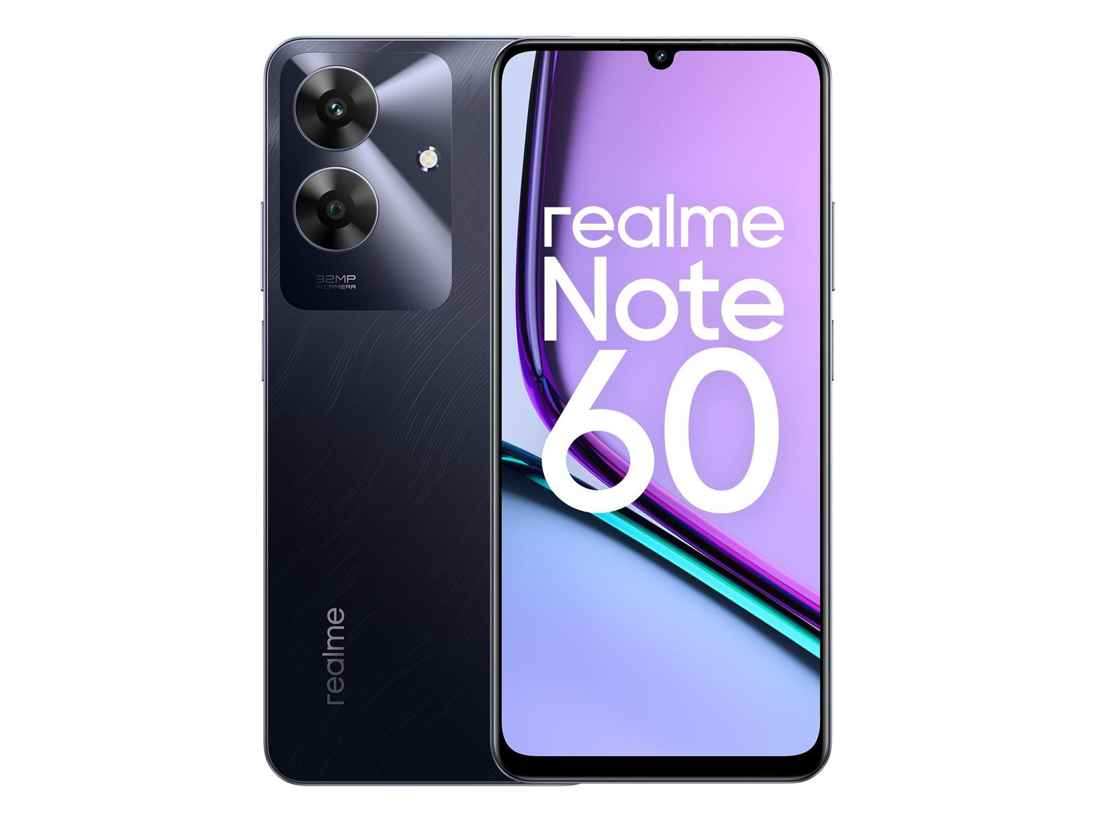 realme Note 60 128GB/4GB - Marble Black