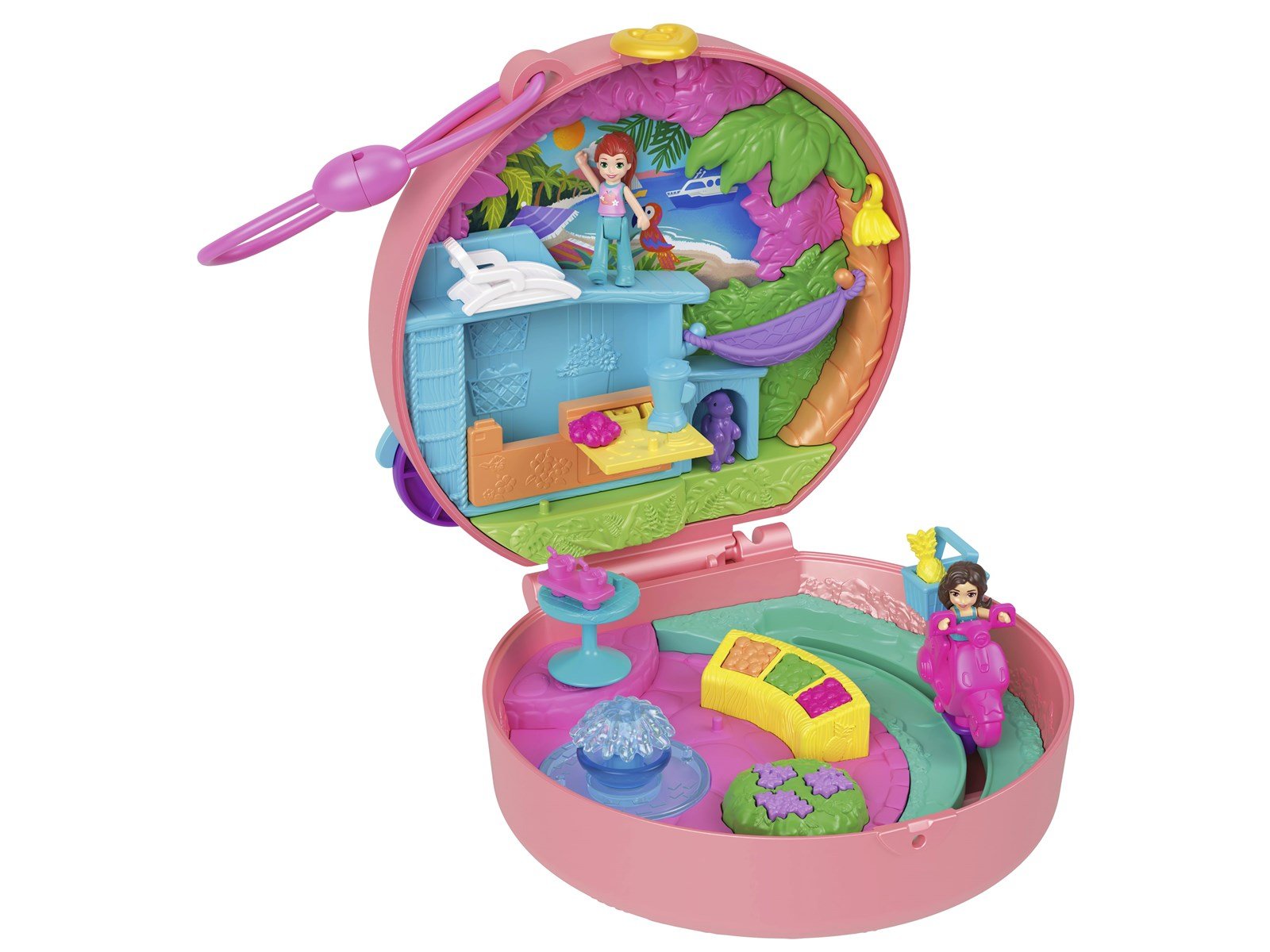 Polly Pocket Adventures in Rio - Adventure Moped