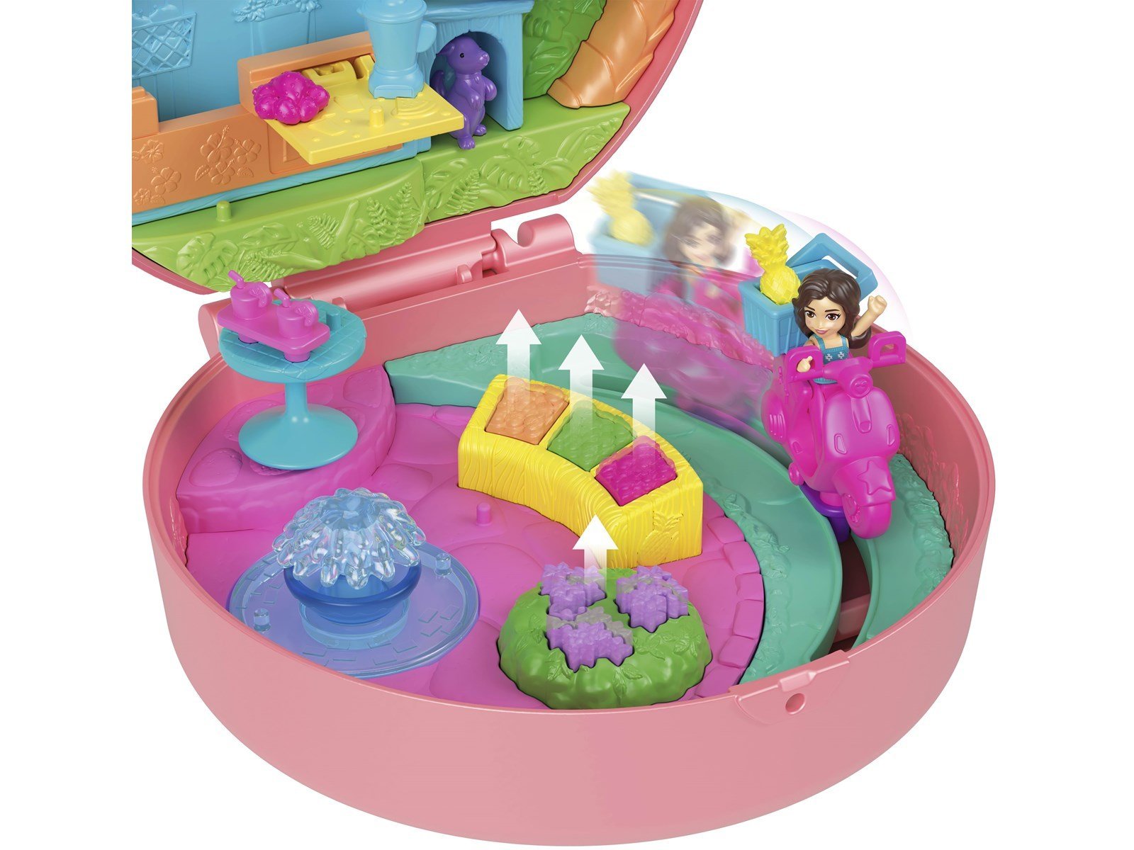 Polly Pocket Adventures in Rio - Adventure Moped