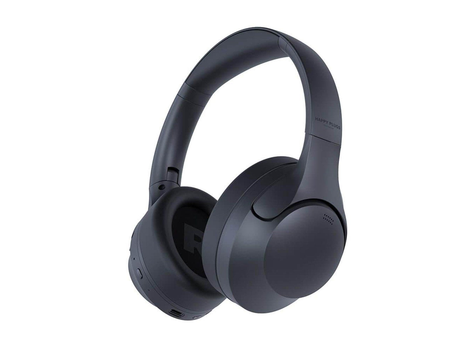 Happy Plugs Play Pro ANC Over-Ear Wireless Headphones - Black