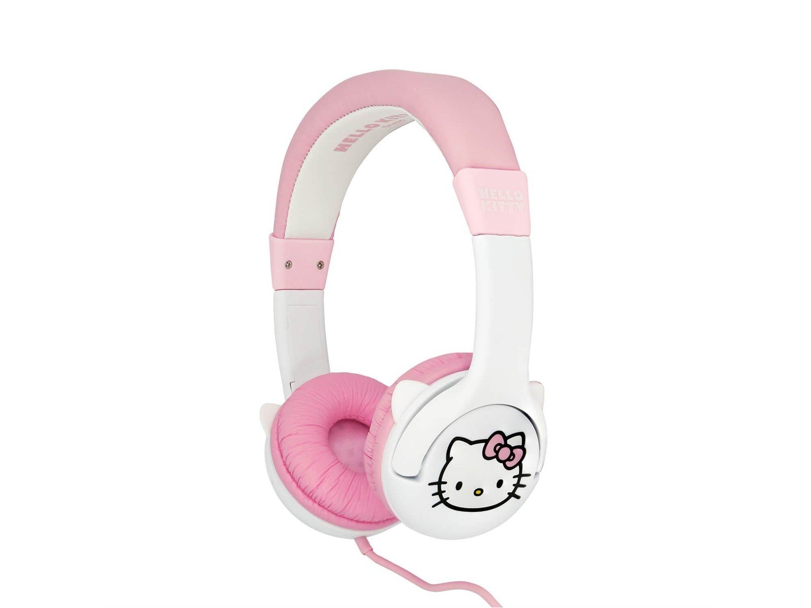 Hello Kitty On-Ear Headphones with Ears 85dB Wired