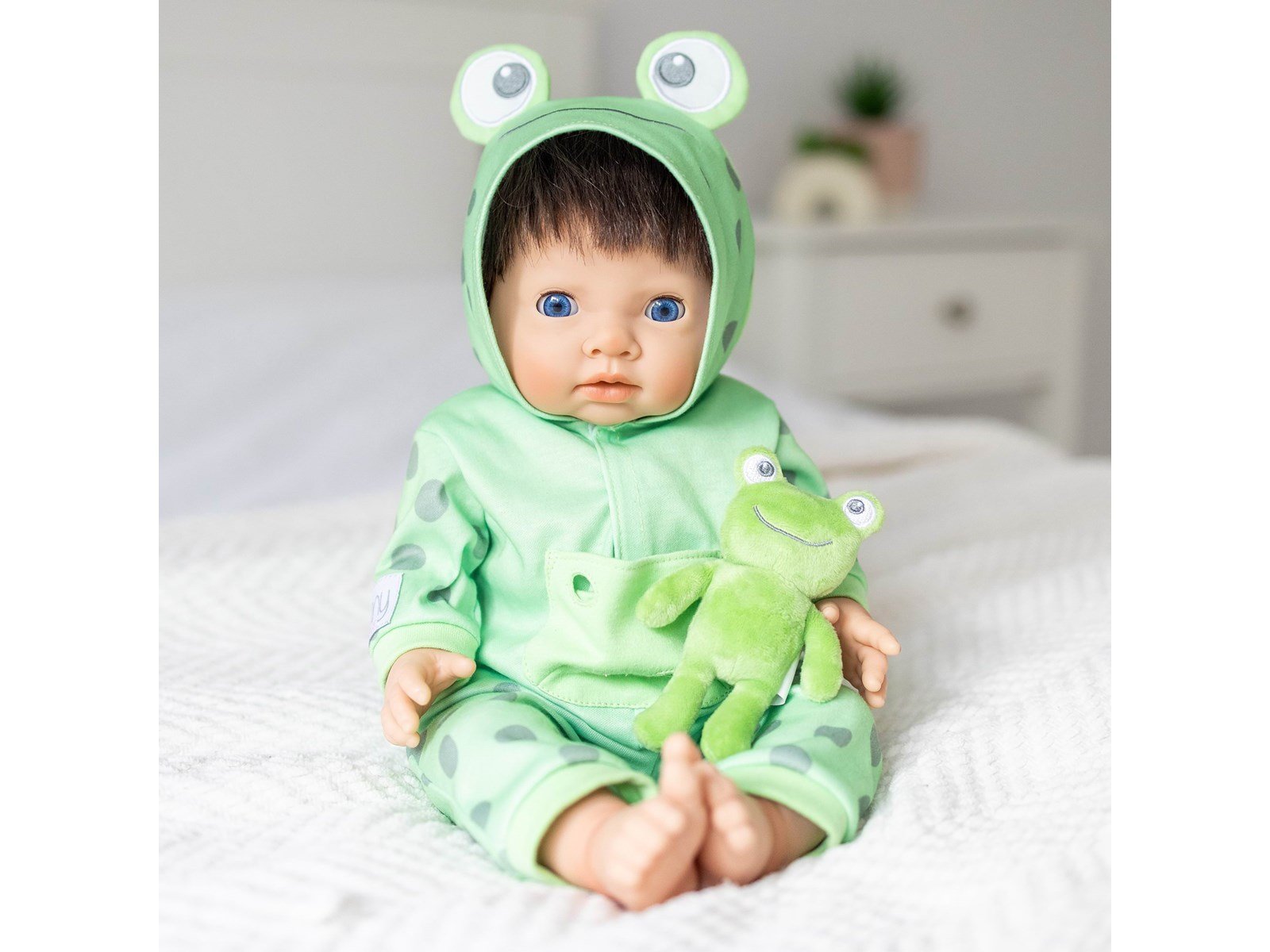 Tiny Treasures Froggy All-In-One Outfit
