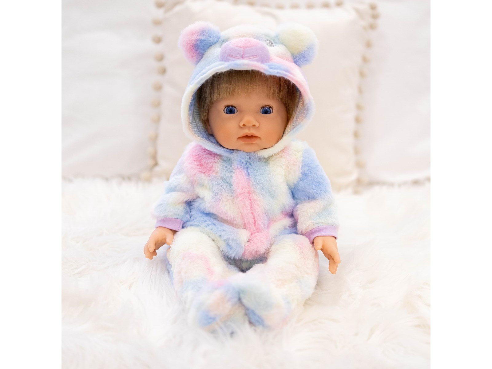 Tiny Treasures Rainbow Teddy all-in-one Outfit