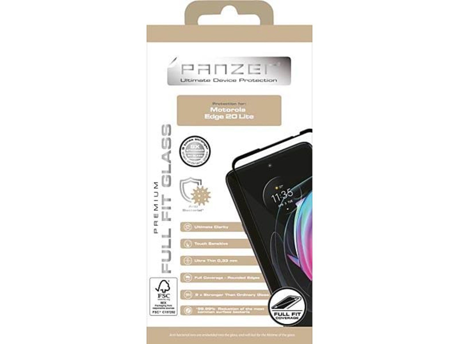 Panzer Screen Protector - Motorola Edge 20 Lite