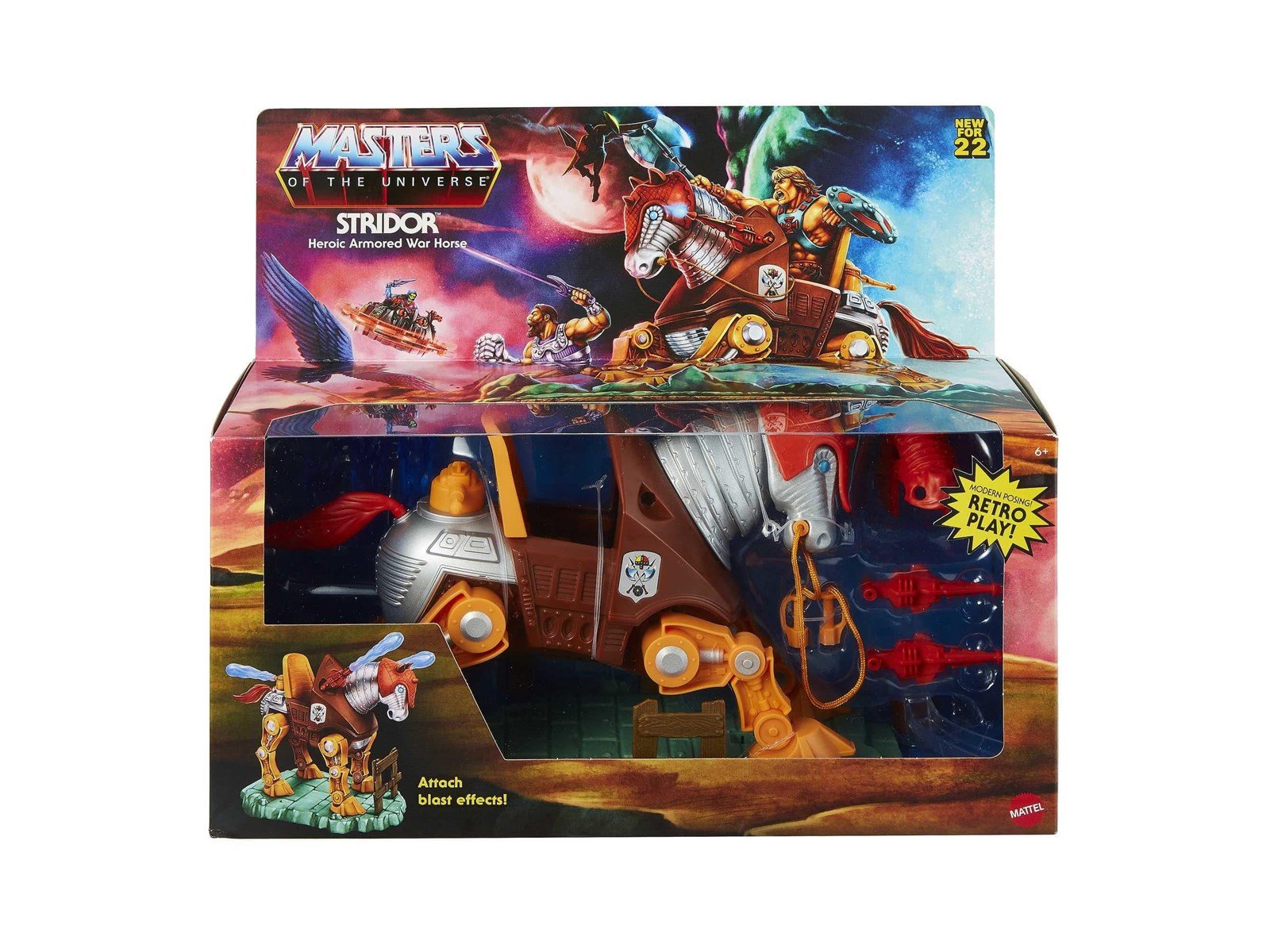 Masters of the Universe Stridor Heroic Armoured War Horse
