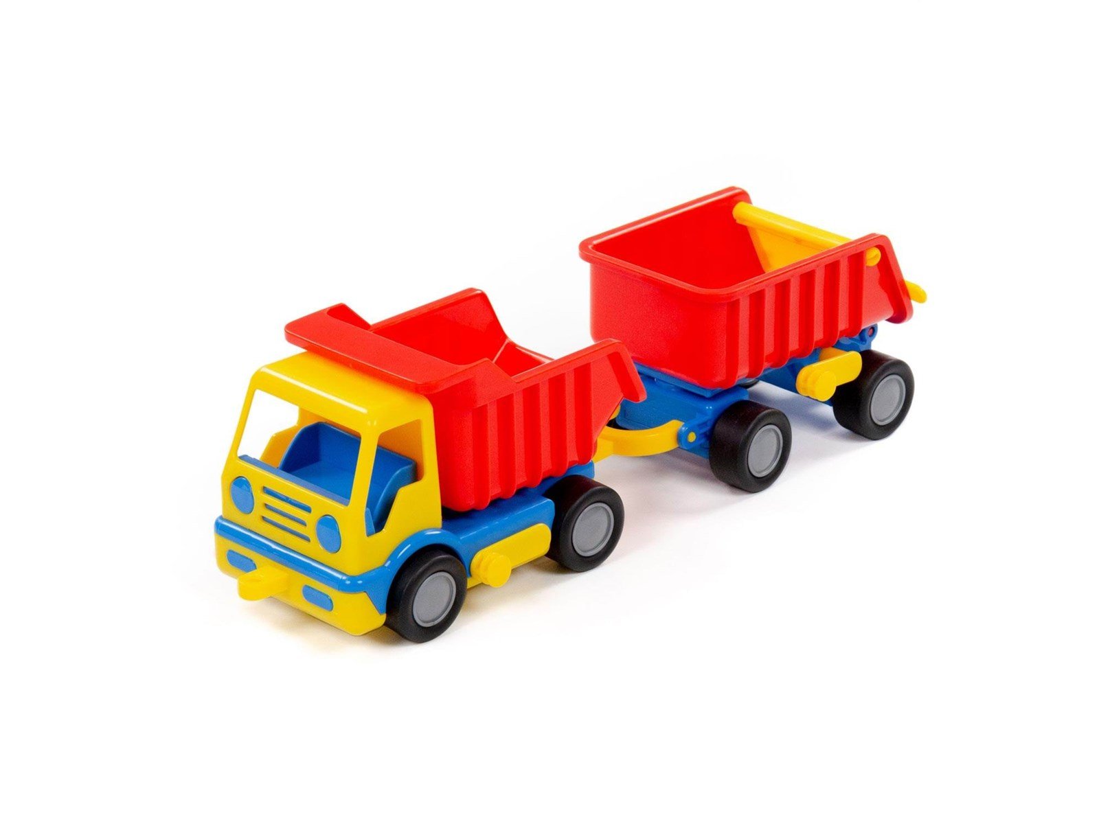 Cavallino Toys Cavallino Basics Dump Truck with Trailer