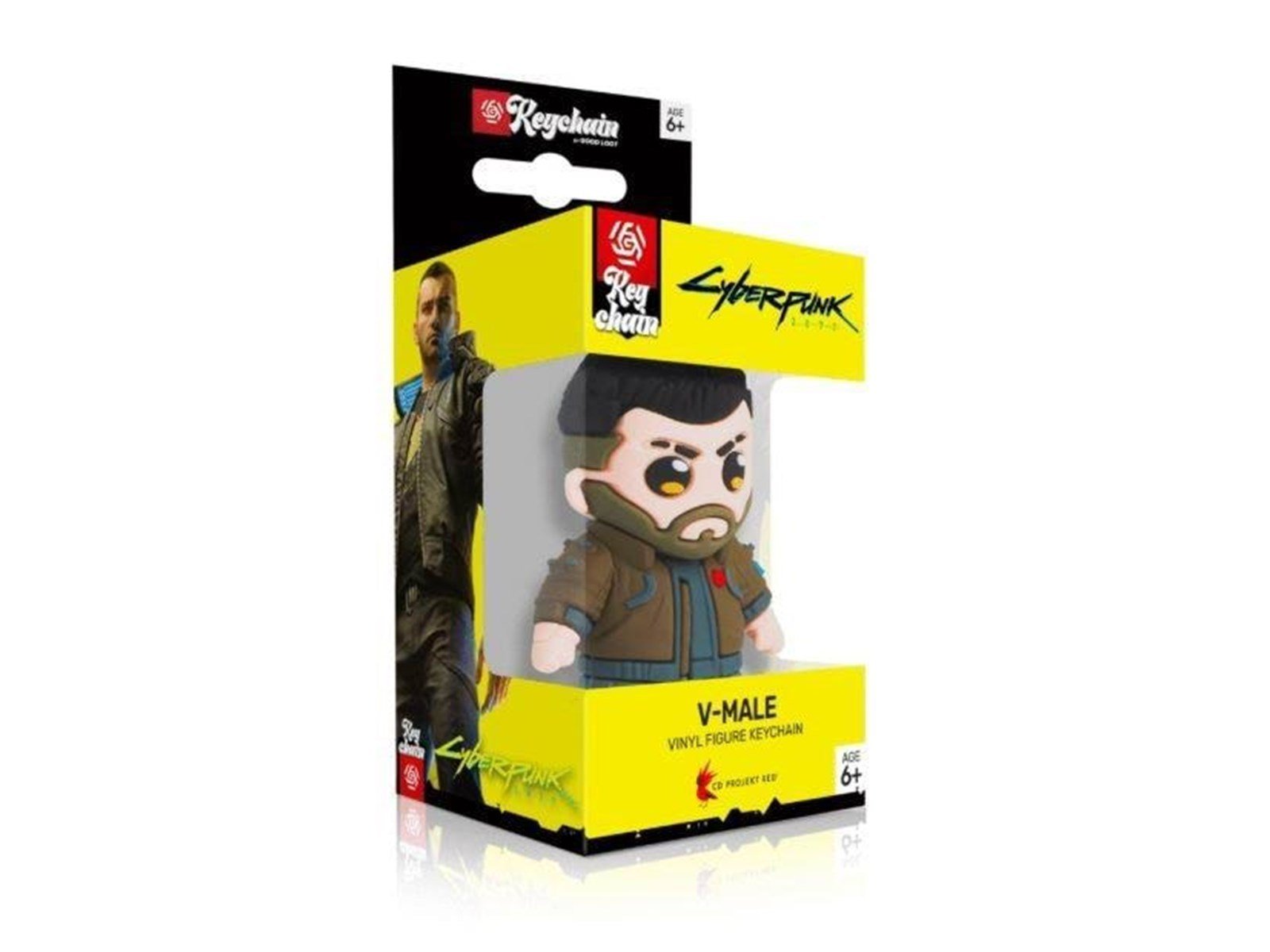Cenega - Cyberpunk 2077 V-Male Good Loot 3D Keychain - Schlüsselanhänger
