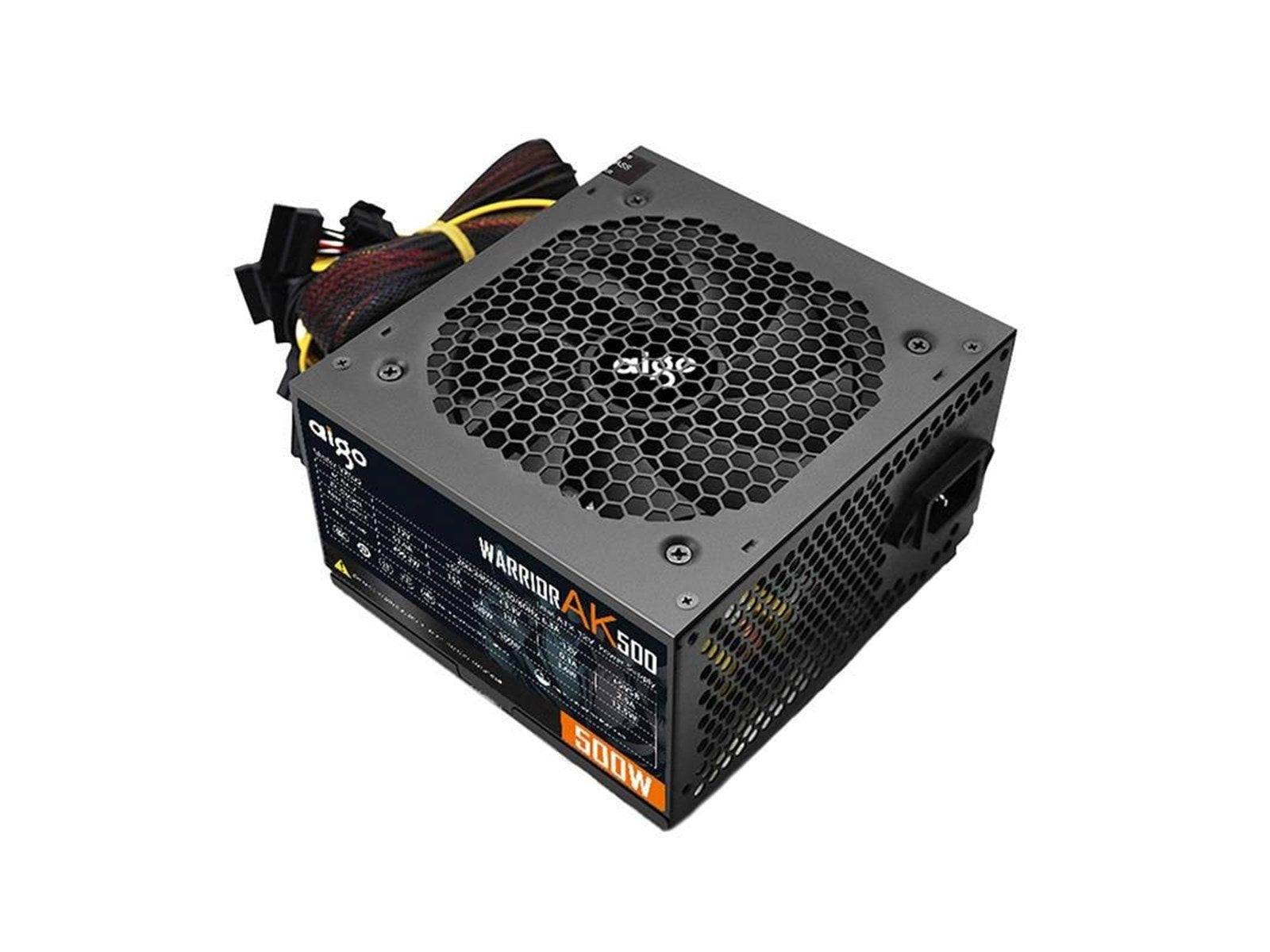 Aigo Computer Power Supply AK500 (black) Netzteile - 500 Watt - ATX - 80 Plus
