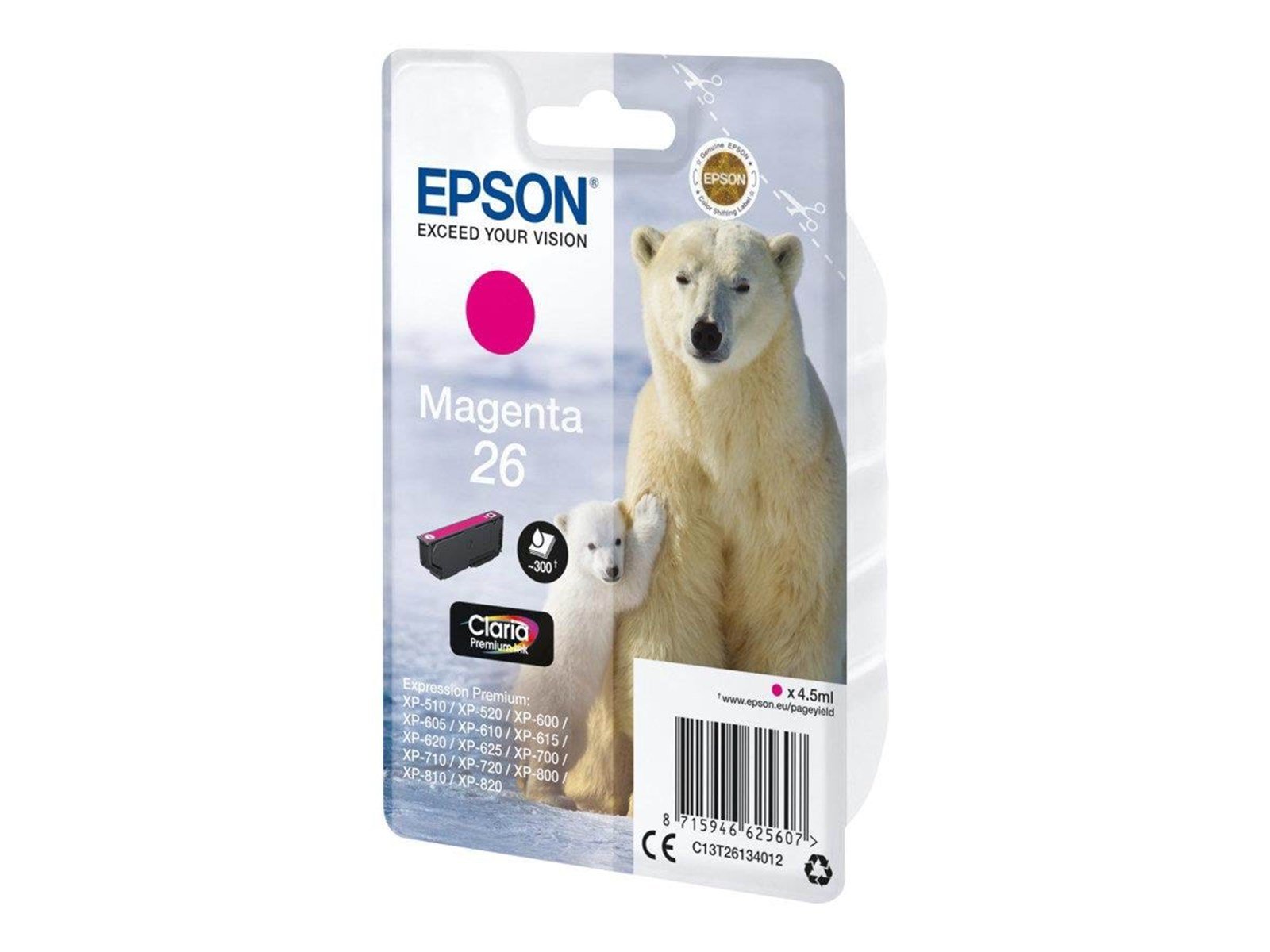 Epson 26 - magenta - original - ink cartridge - Tintenpatrone Magenta