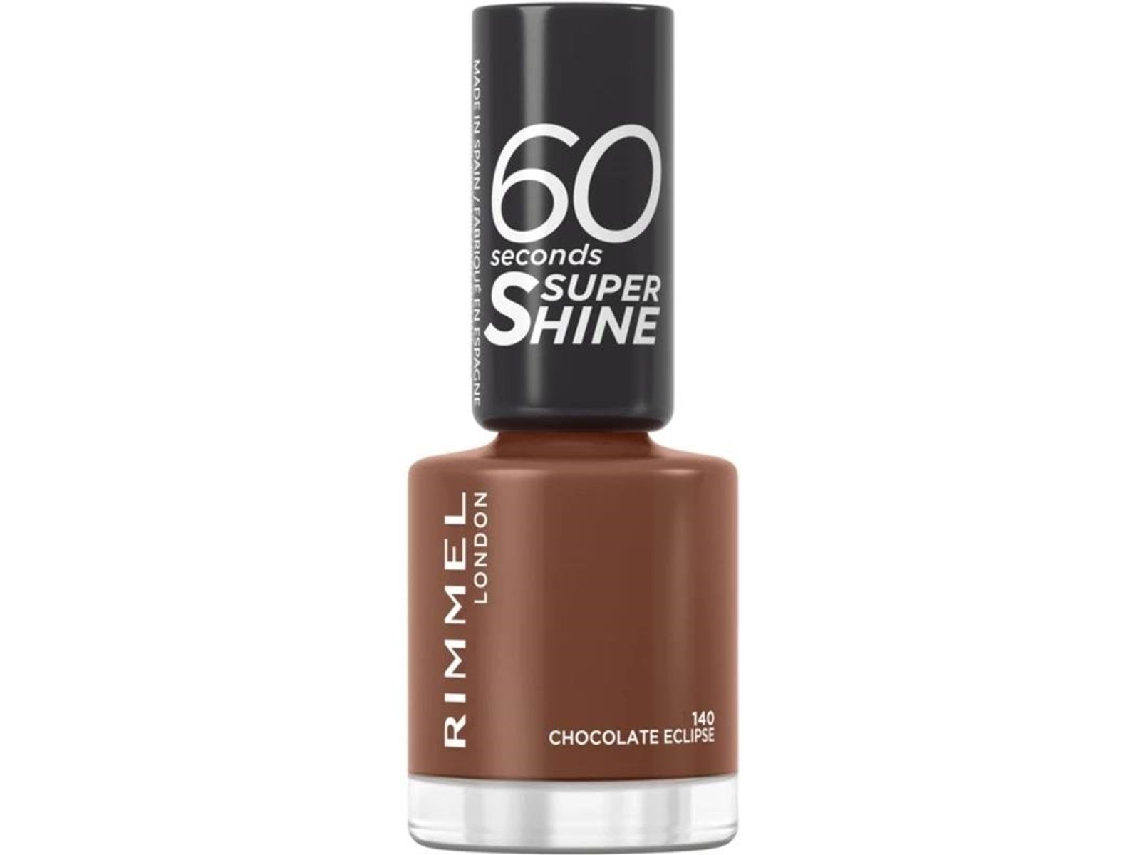 Rimmel 60 Seconds Nail Polish 140 Chocolate eclipse 8ml