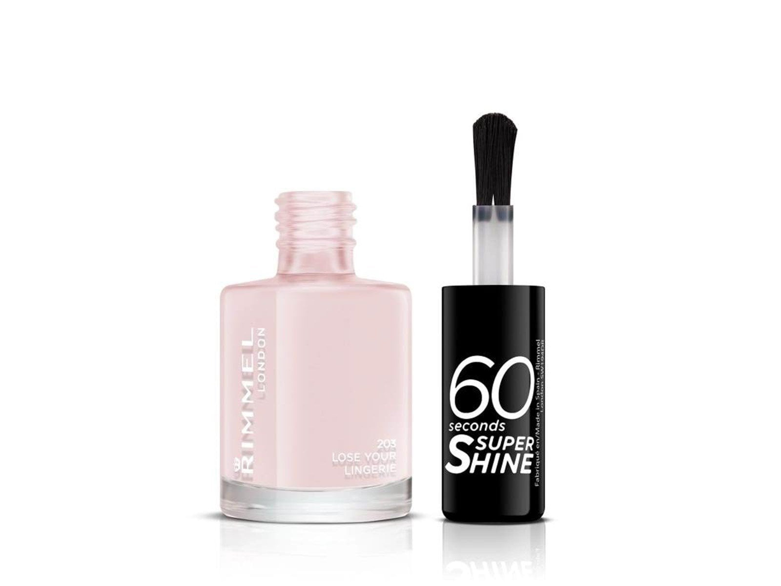 Rimmel 60 Seconds Nail Polish 203 Loose your lingerie 8ml