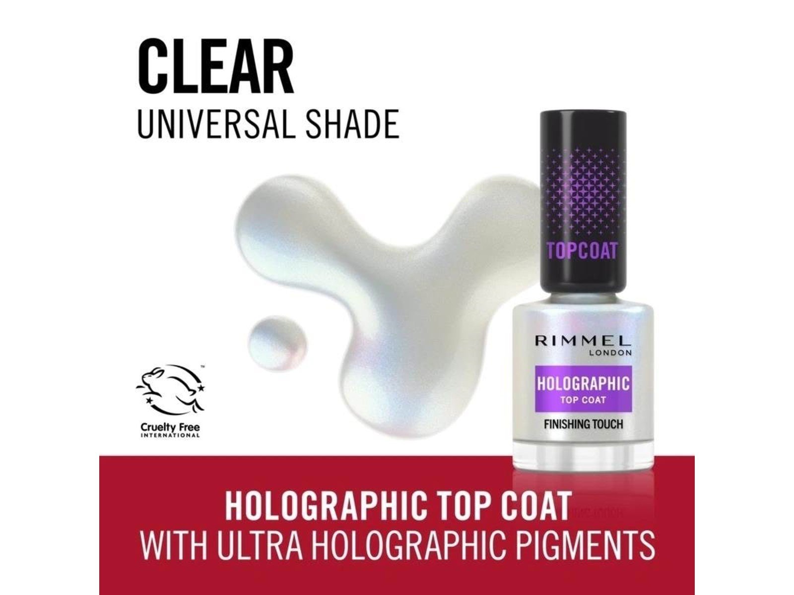Rimmel Top Coat Top coat holographic 12ml