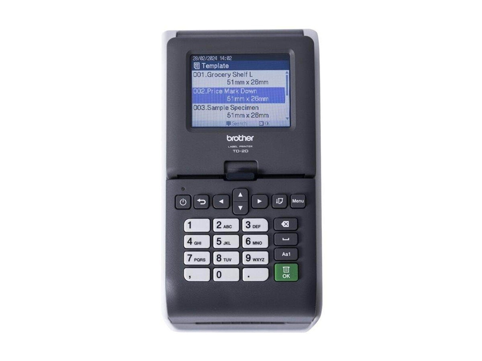 Brother TD-2320DSA203 - label/receipt printer - B/W - direct thermal