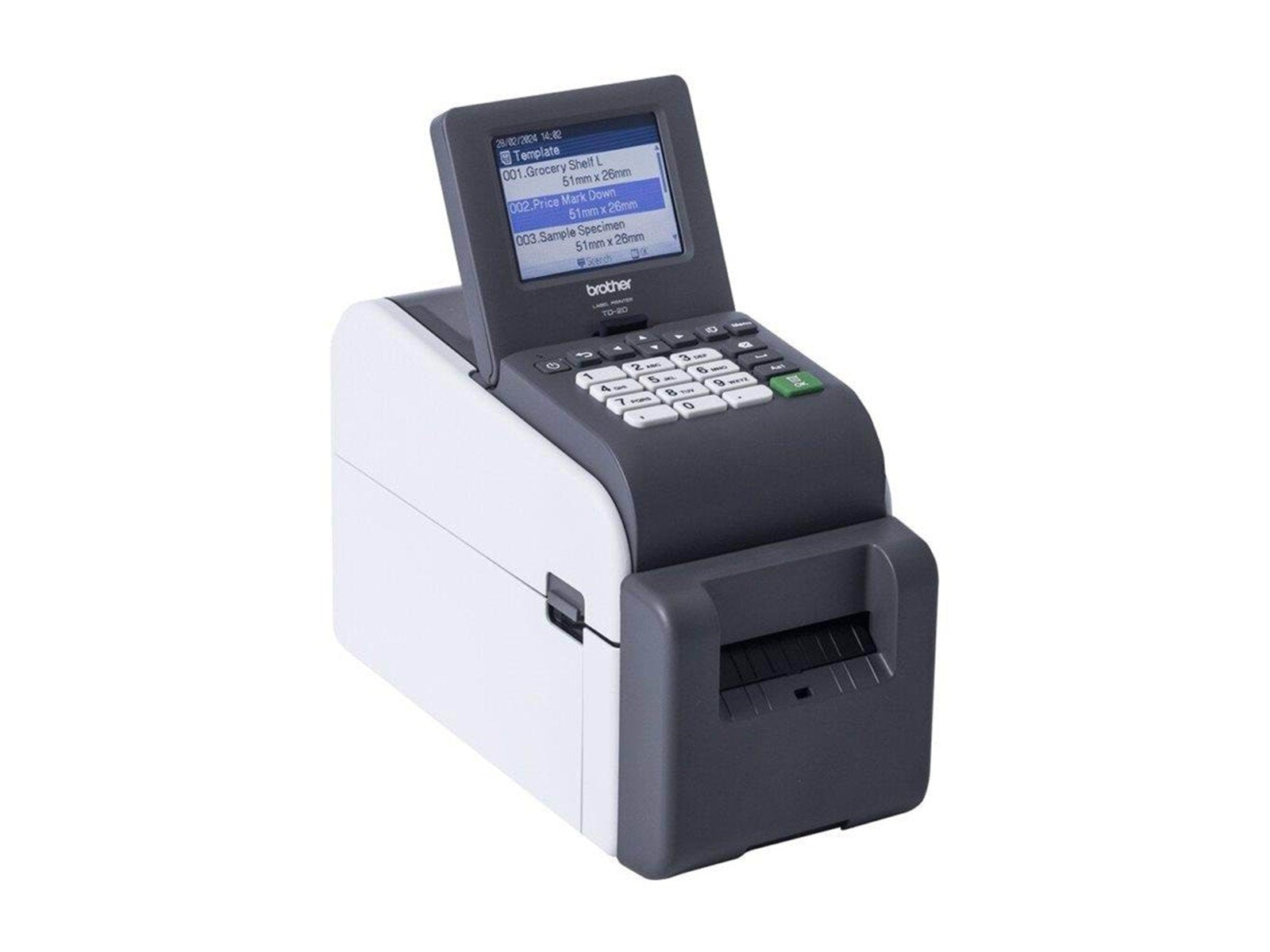 Brother TD-2320DSA203 - label/receipt printer - B/W - direct thermal