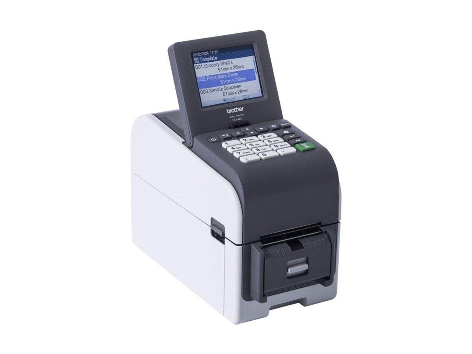 Brother TD-2320DSA203 - label/receipt printer - B/W - direct thermal