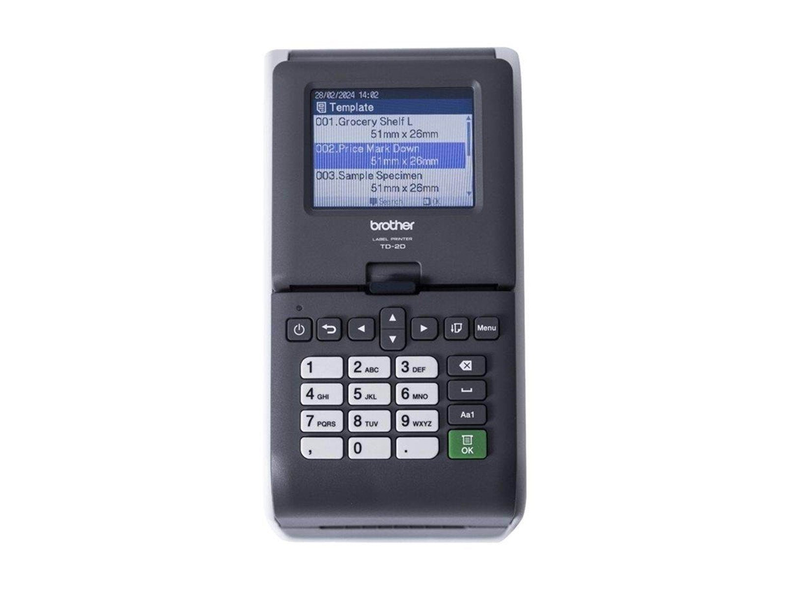 Brother TD-2320DSA203 - label/receipt printer - B/W - direct thermal