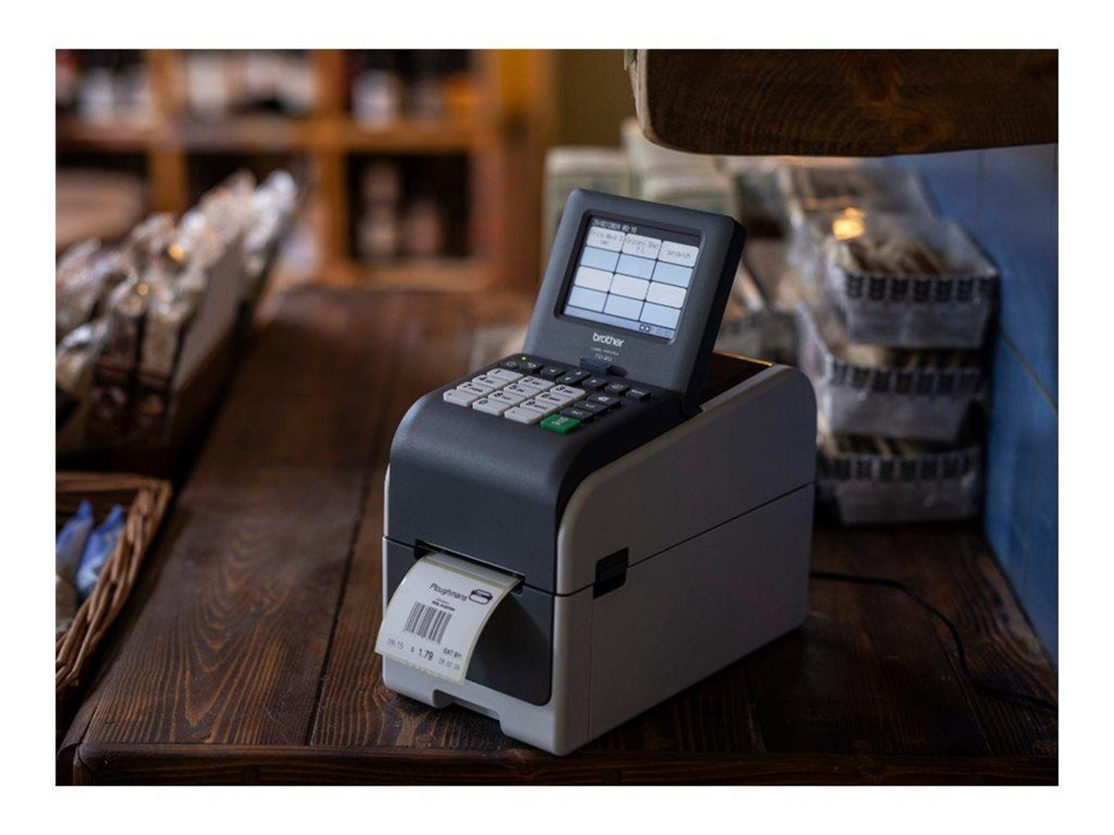 Brother TD-2350DSA203 - label/receipt printer - B/W - direct thermal - Einfarbig - Thermodirekt