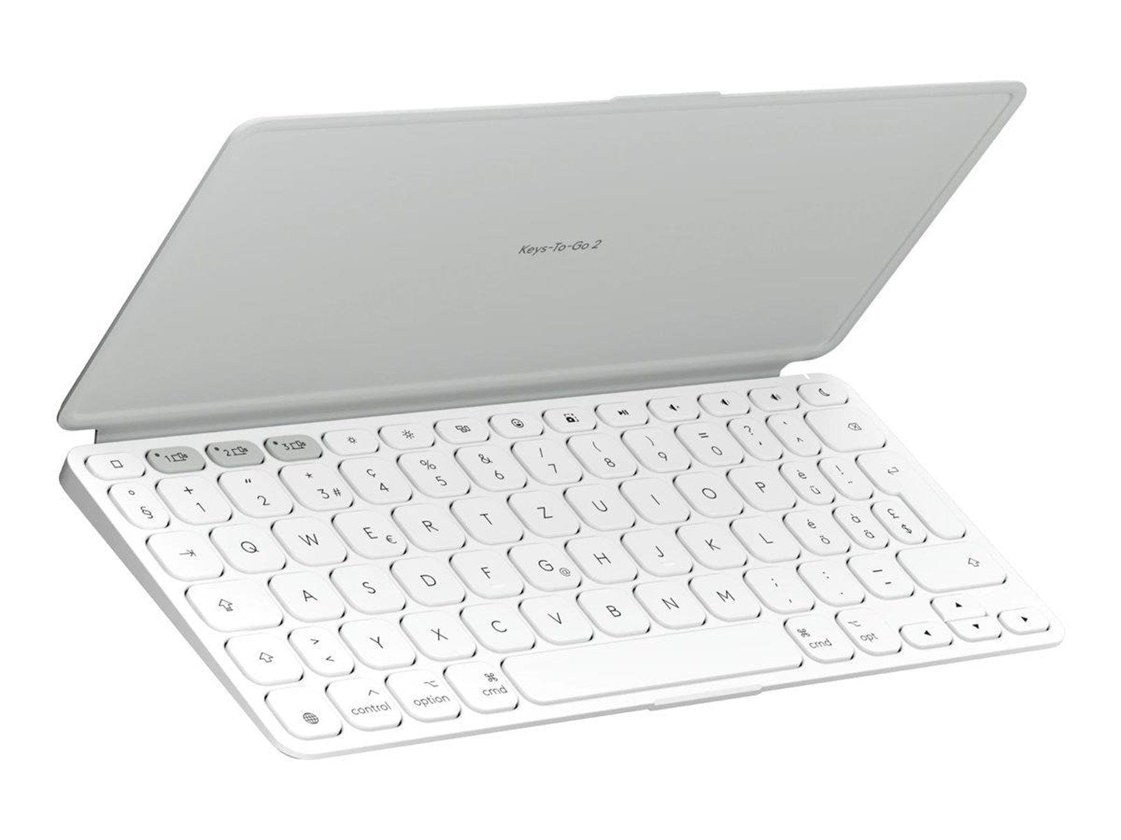 Logitech Keys-To-Go 2 - Tastaturen - Deutsch - Weiss