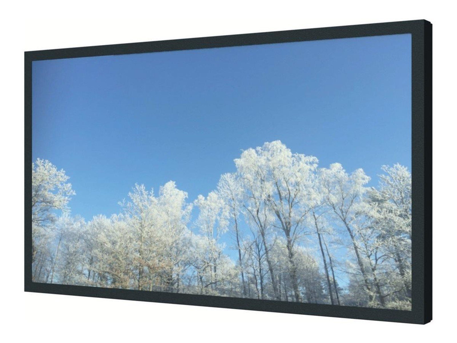 HI-ND Wall Casing EASY mounting kit - landscape - for LCD display - black RAL 9005 65