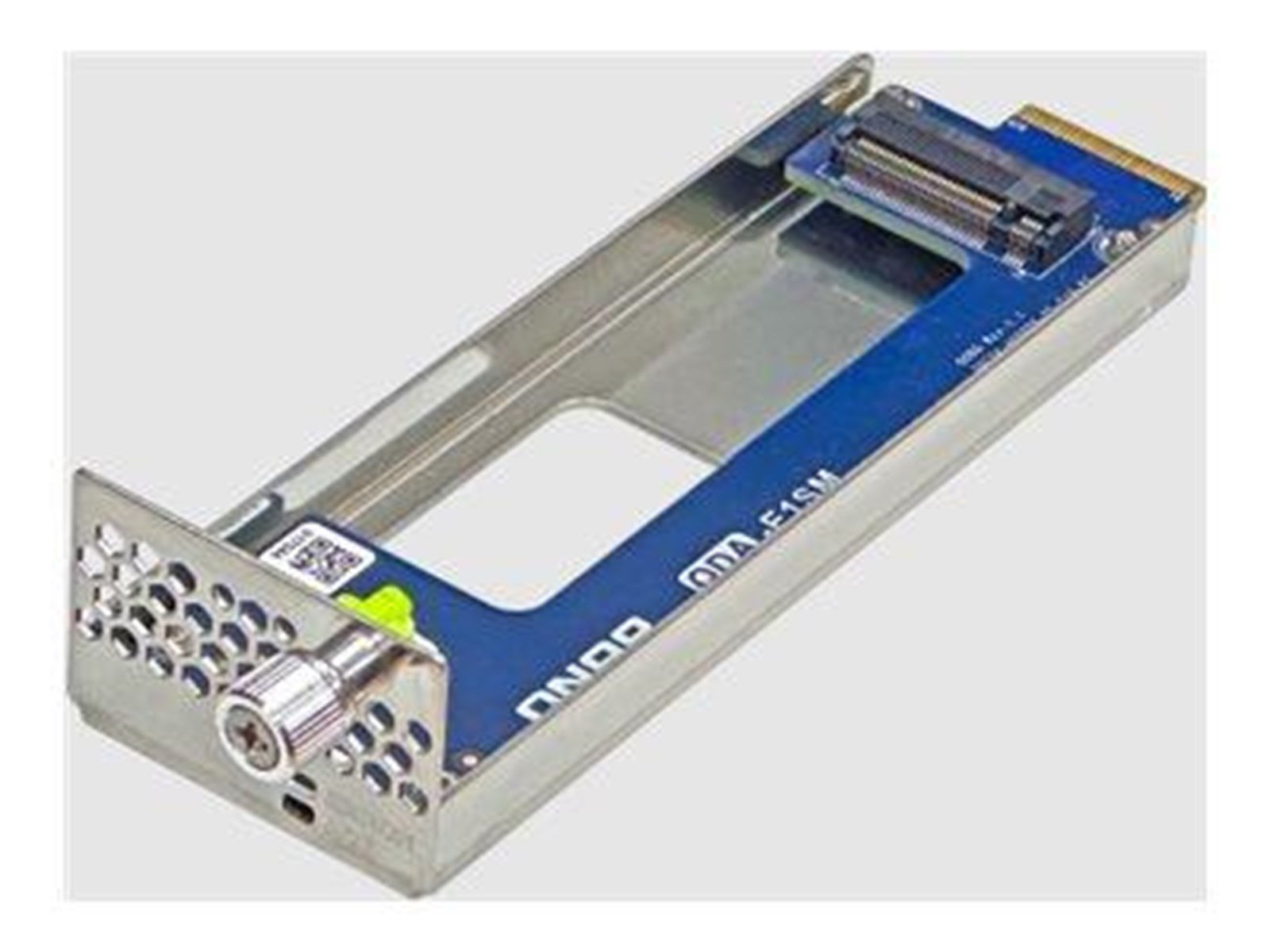 QNAP - storage bay adapter - E1.S tray with M.2 2280 adapter v2 - M.2 Card - EDSFF E1.S