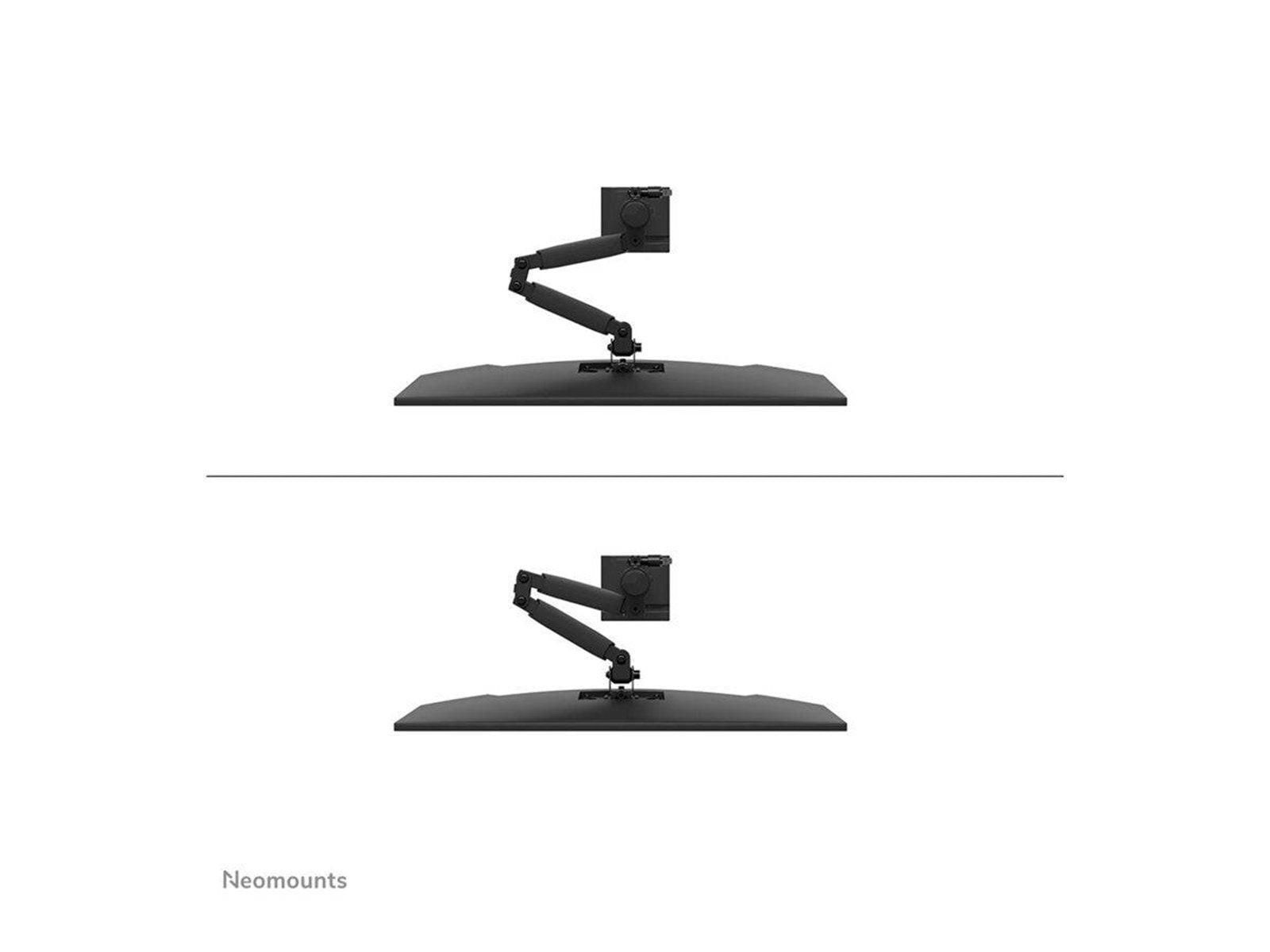 Neomounts DS60-600BL1 mounting kit - full-motion - for Monitor - black
