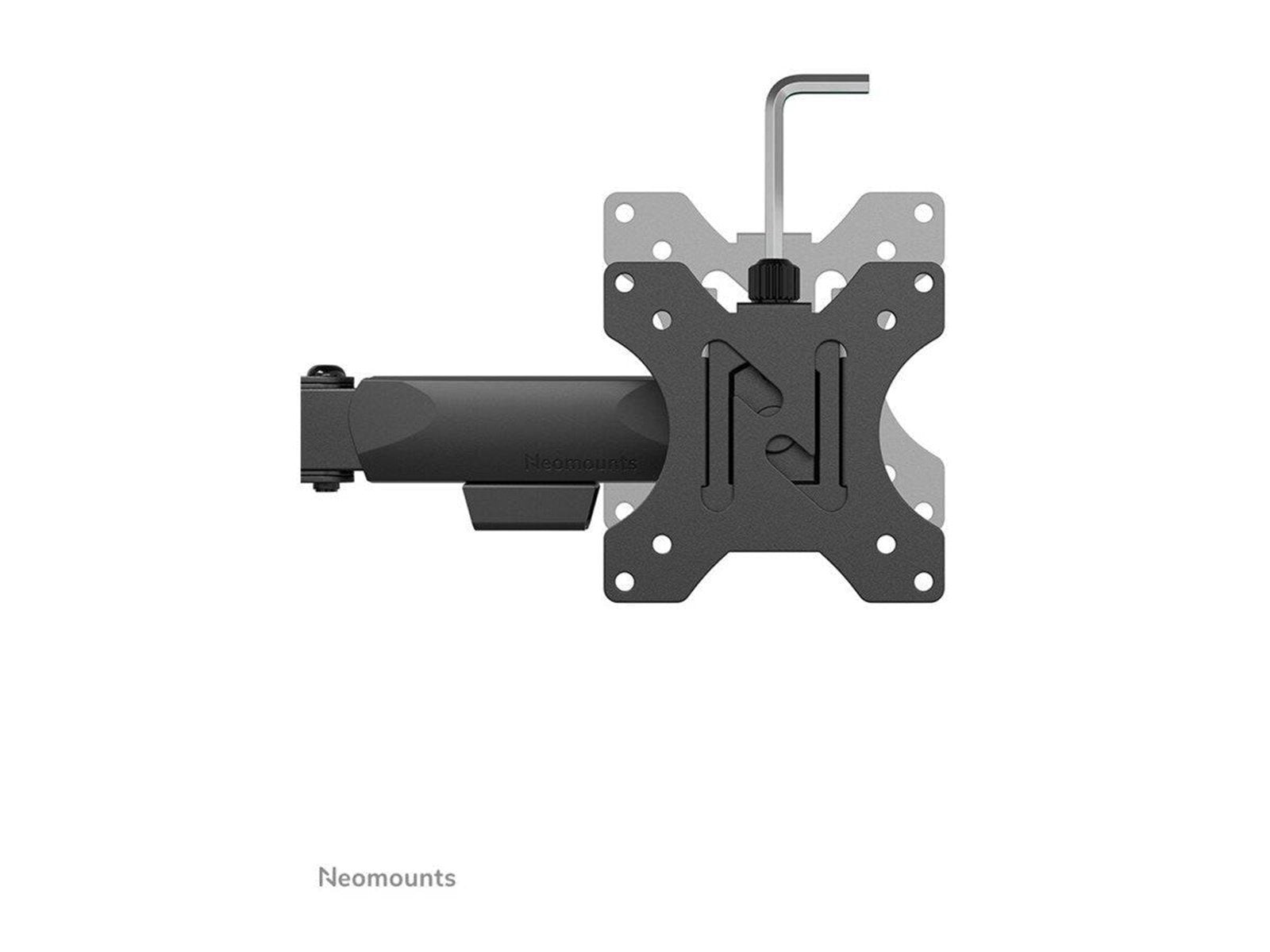 Neomounts DS60-600BL2 mounting kit - full-motion - for 2 monitors - black