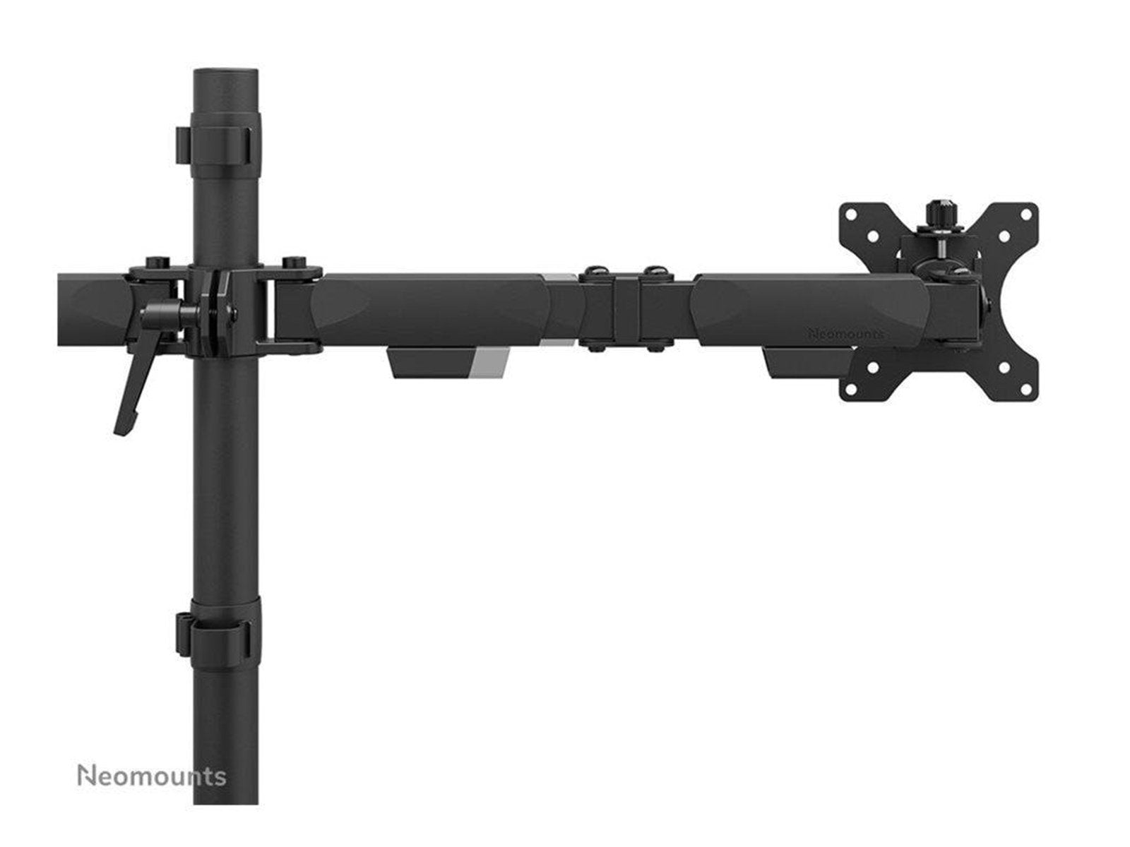 Neomounts DS60-600BL2 mounting kit - full-motion - for 2 monitors - black