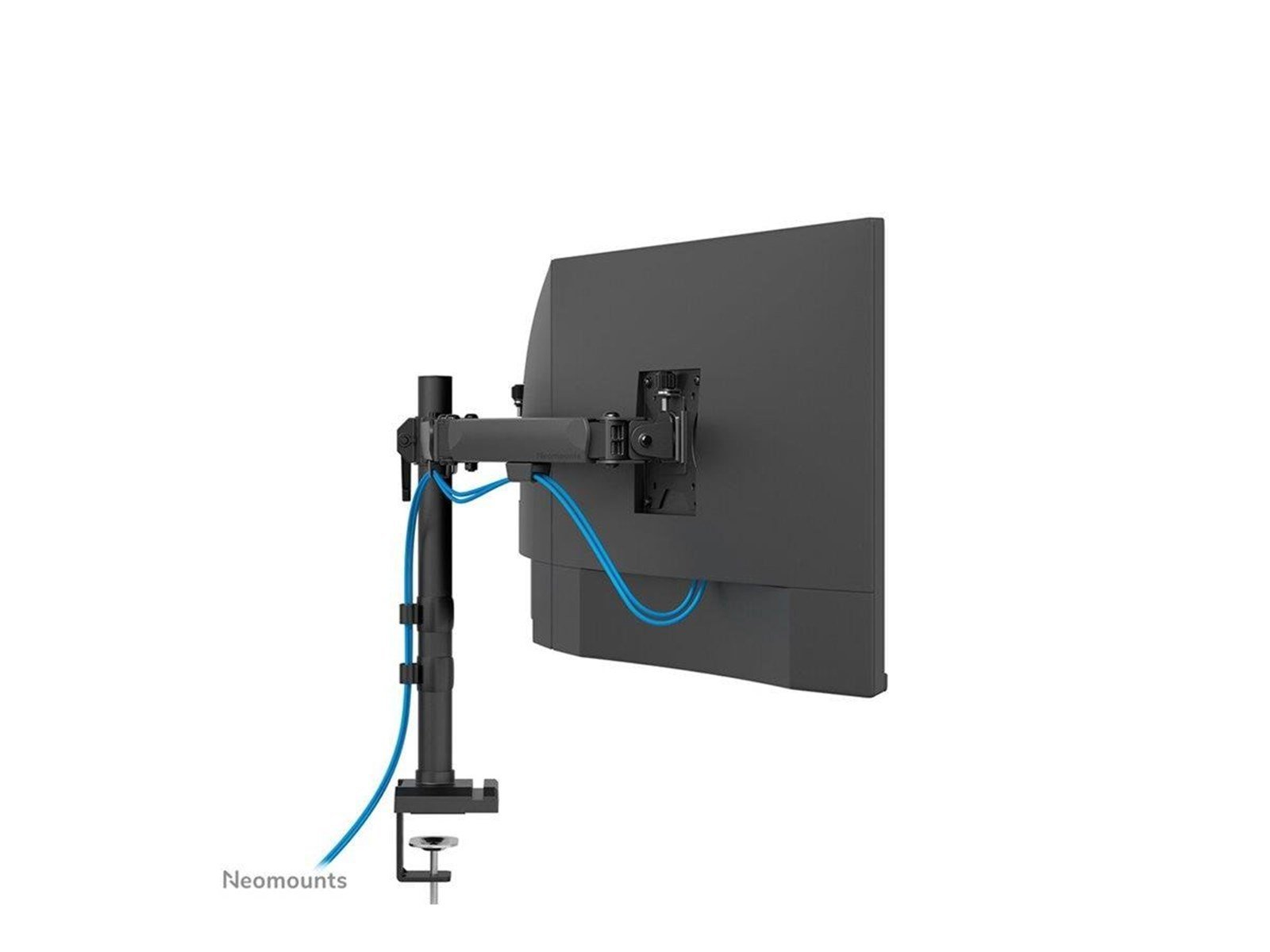 Neomounts DS60-600BL3 mounting kit - full-motion - for 3 monitors - black