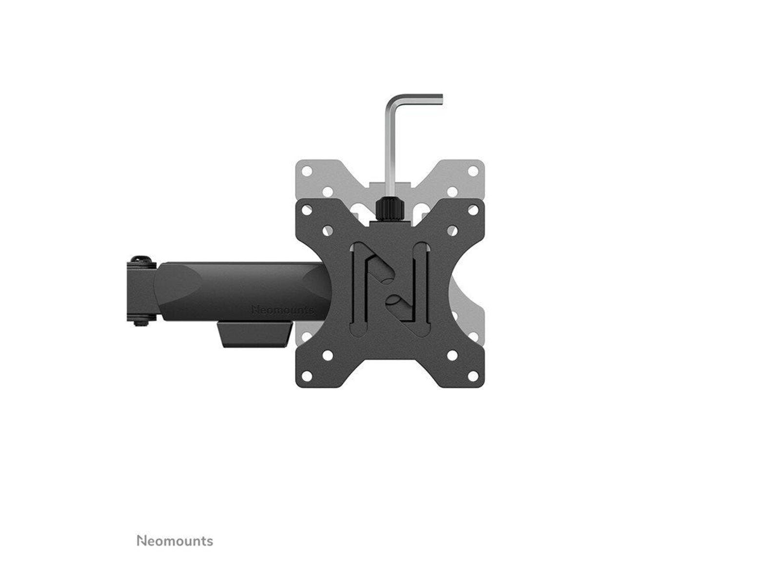 Neomounts DS60-600BL3 mounting kit - full-motion - for 3 monitors - black