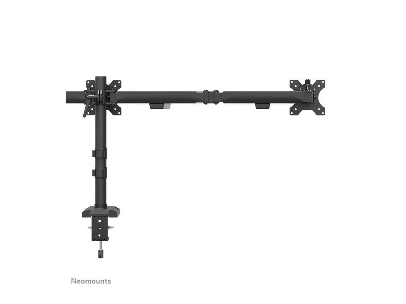 Neomounts DS60-600BL3 mounting kit - full-motion - for 3 monitors - black