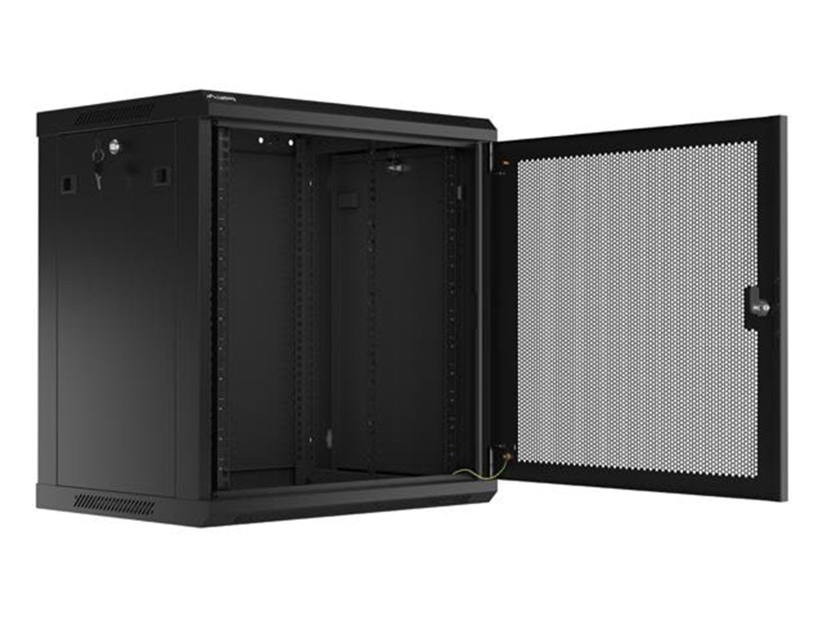 Lanberg WF01-6412-23B - 12U - Wall Mount Rack Cabinet