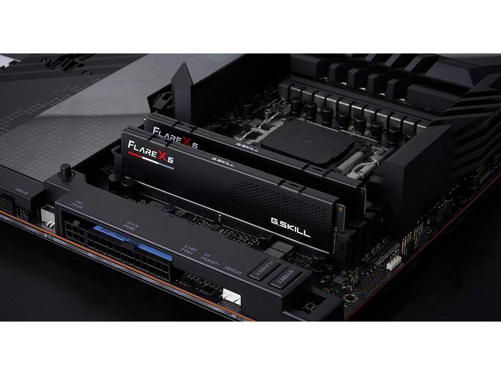 G.Skill Flare X5 DDR5-5200 - 32GB - CL40 - Dual Channel (2 pcs) - AMD EXPO - Schwarz