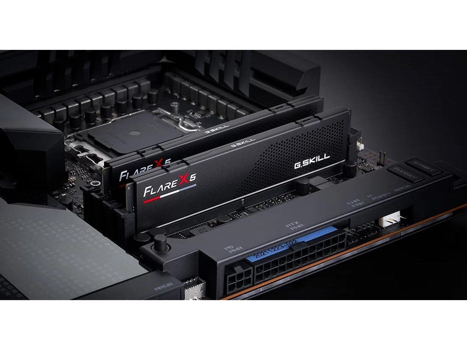 G.Skill Flare X5 DDR5-5200 - 64GB - CL40 - Dual Channel (2 pcs) - AMD EXPO - Schwarz