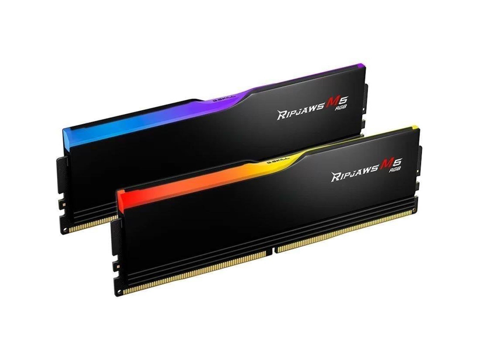 G.Skill Ripjaws M5 RGB DDR5-6000 - 32GB - CL28 - Dual Channel (2 pcs) - Intel XMP - Schwarz mit RGB
