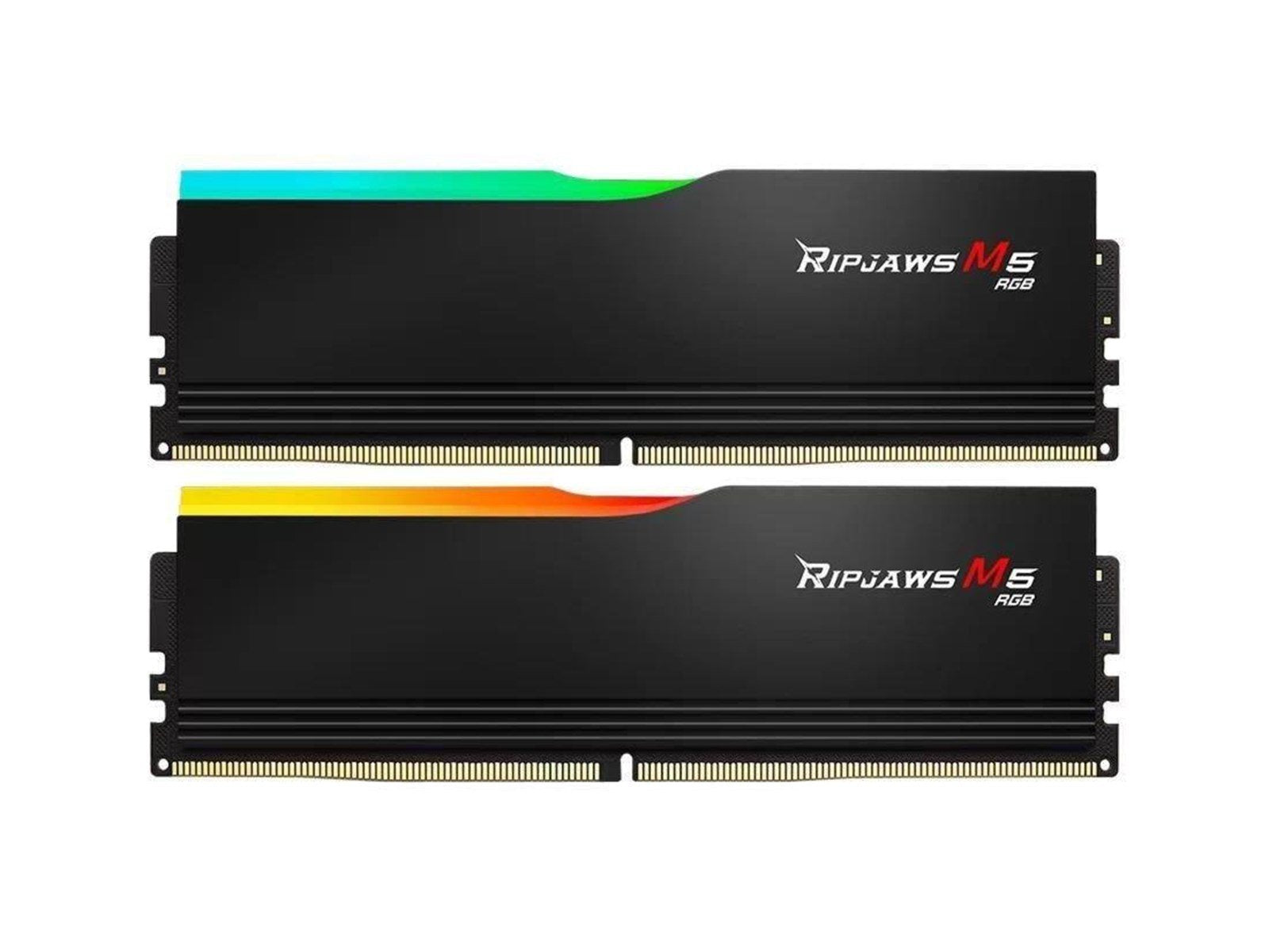 G.Skill Ripjaws M5 RGB DDR5-6000 - 32GB - CL28 - Dual Channel (2 pcs) - Intel XMP - Schwarz mit RGB