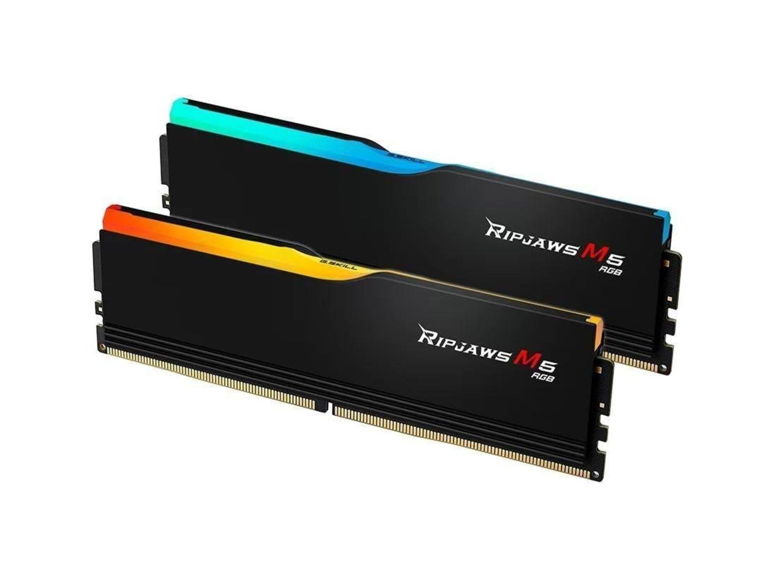 G.Skill Ripjaws M5 RGB DDR5-6000 - 32GB - CL28 - Dual Channel (2 pcs) - Intel XMP - Schwarz mit RGB