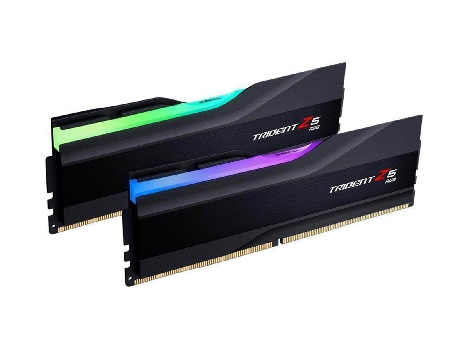 G.Skill Trident Z5 RGB DDR5-6000 - 32GB - CL28 - Dual Channel (2 pcs) - Intel XMP - Schwarz mit RGB