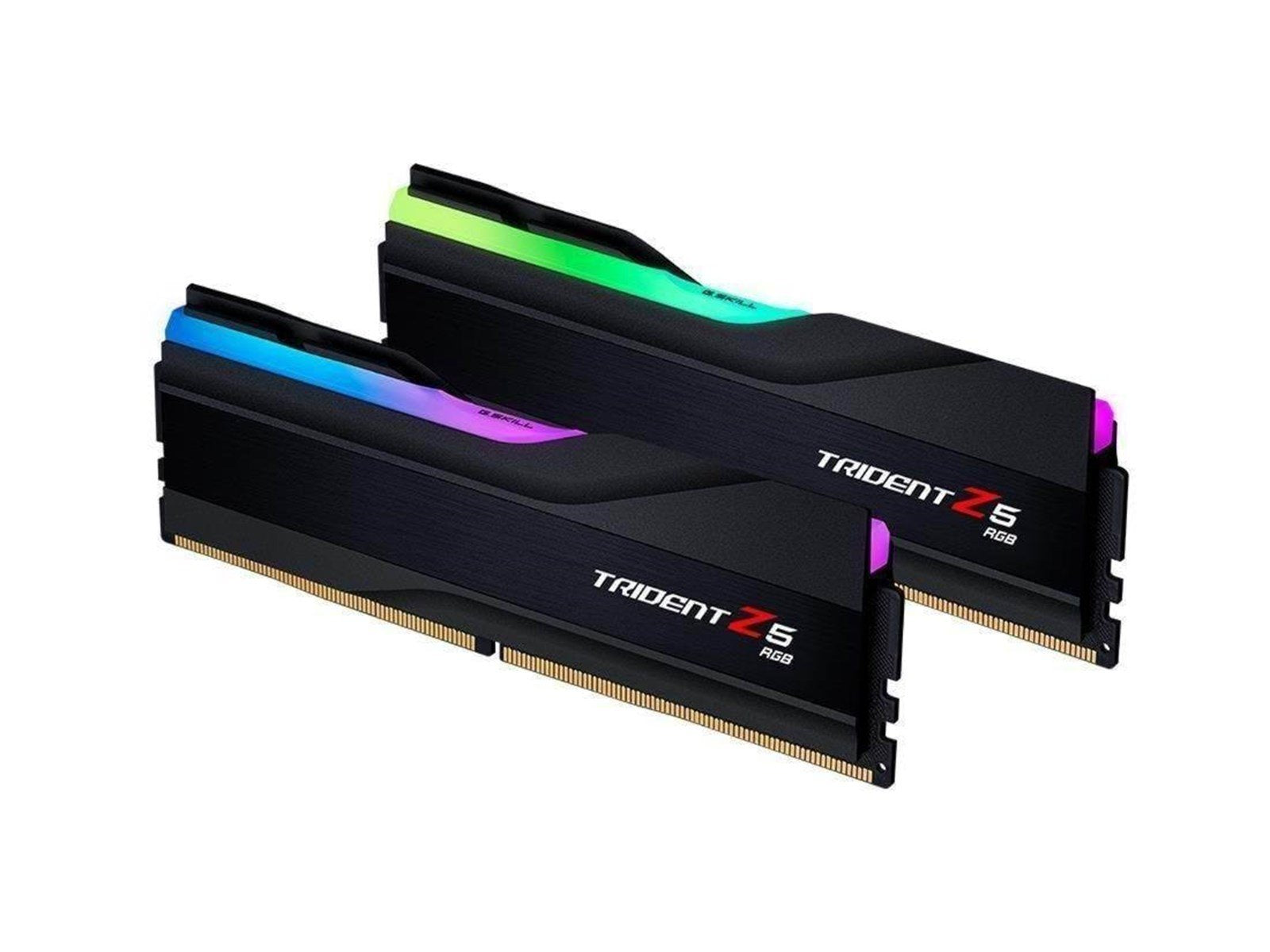 G.Skill Trident Z5 RGB DDR5-6000 - 32GB - CL28 - Dual Channel (2 pcs) - Intel XMP - Schwarz mit RGB