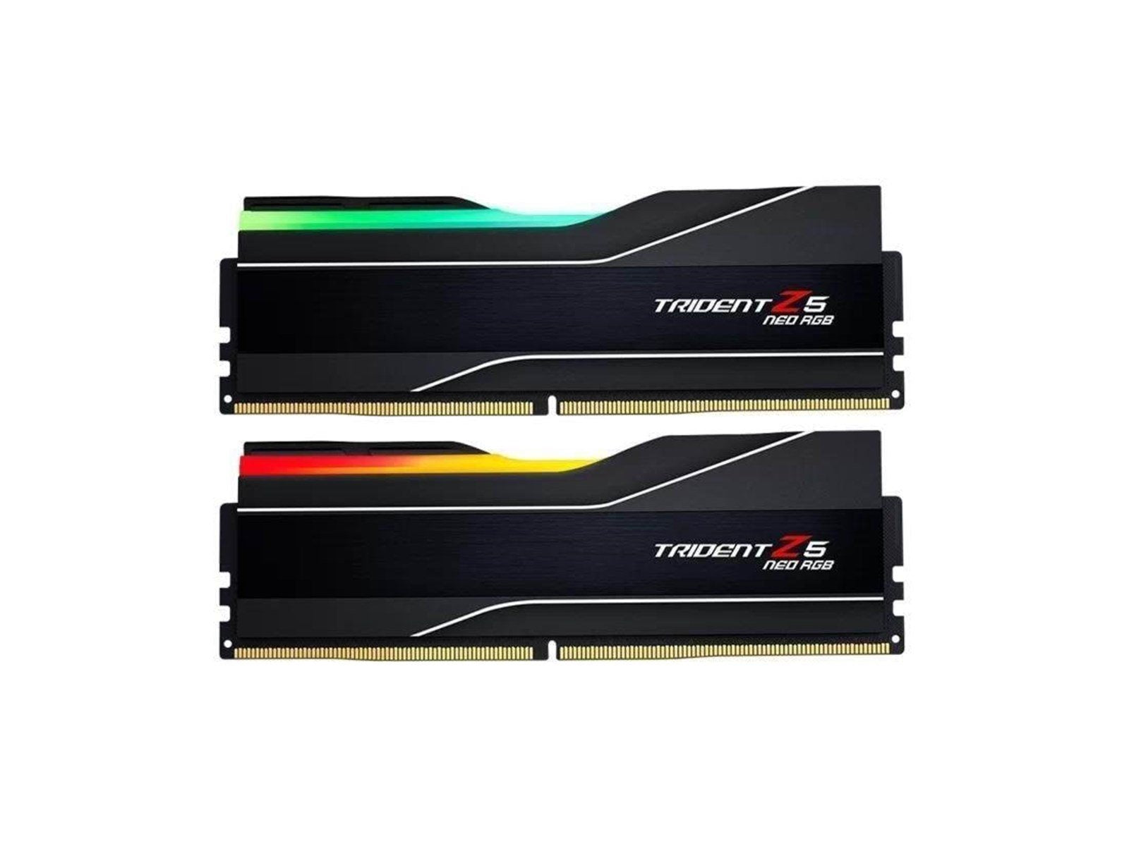 G.Skill Trident Z5 Neo RGB DDR5-6000 - 48GB - CL28 - Dual Channel (2 pcs) - AMD EXPO - Schwarz mit RGB