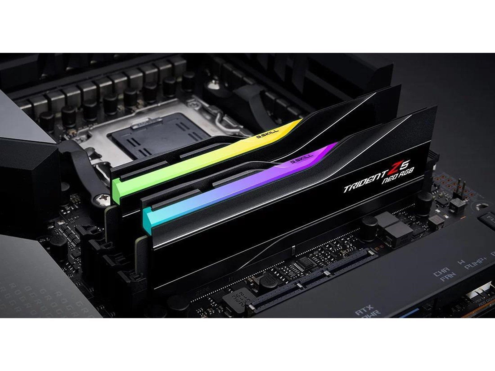 G.Skill Trident Z5 Neo RGB DDR5-6000 - 48GB - CL28 - Dual Channel (2 pcs) - AMD EXPO - Schwarz mit RGB